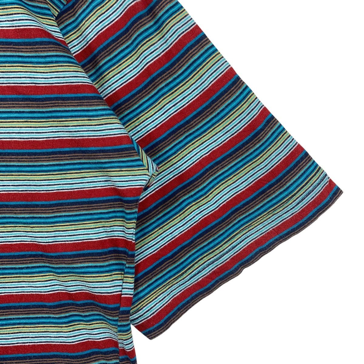 Japanese Brand × Vintage Vintage STOCK BADILAY By octupus army stripe tee Size US L / EU 52-54 / 3 - 7 Thumbnail
