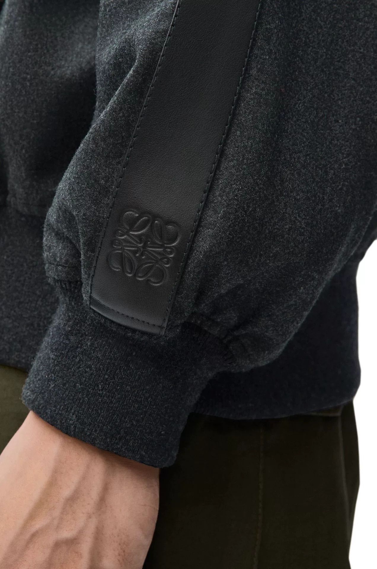 Loewe long sleeve wool casual jacket for men Size US M / EU 48-50 / 2 - 6 Thumbnail