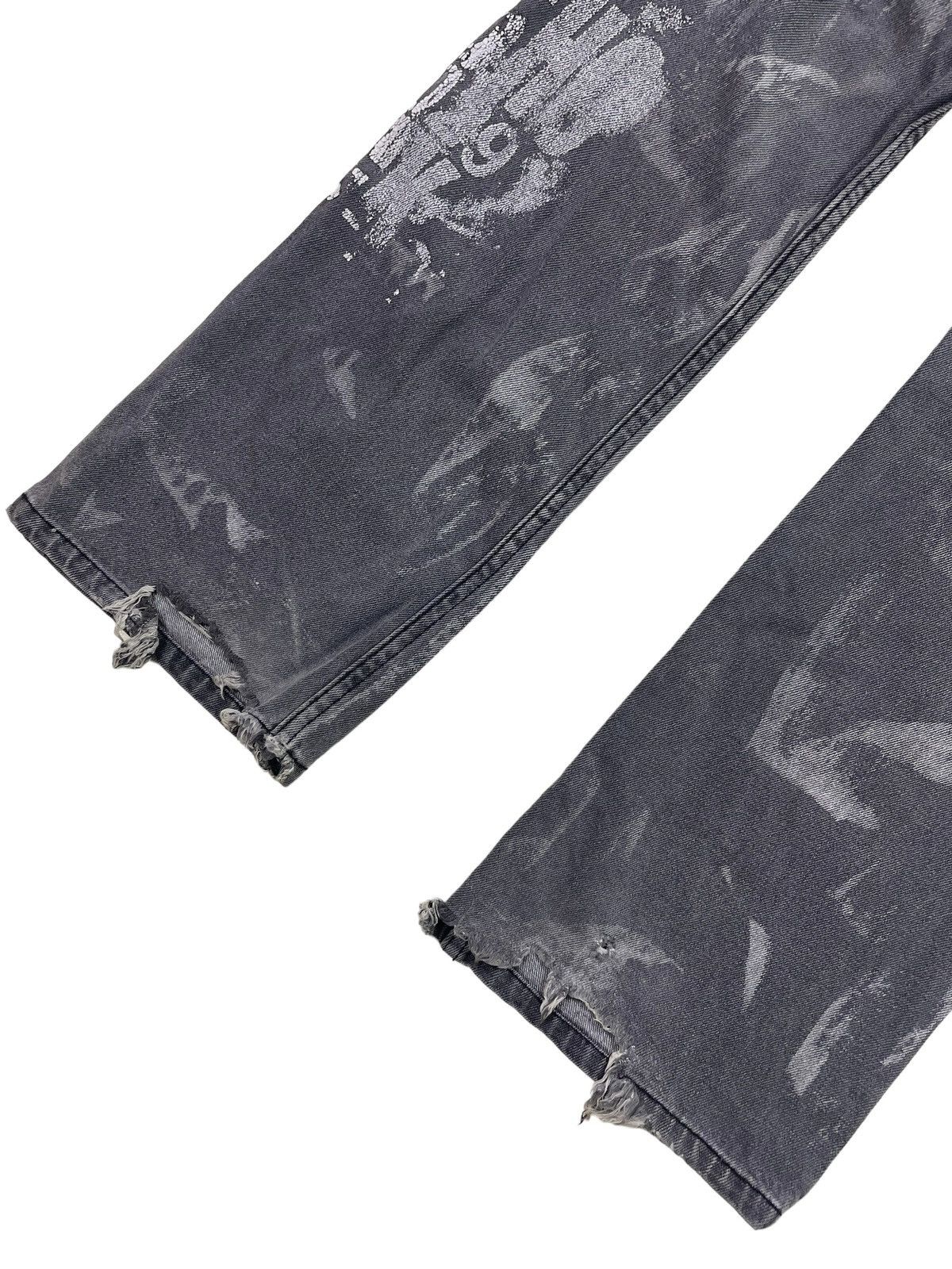 Japanese Brand × Seditionaries Japan Berning-Sho Distressed Denim Patchwork Jeans Size US 29 - 11 Thumbnail