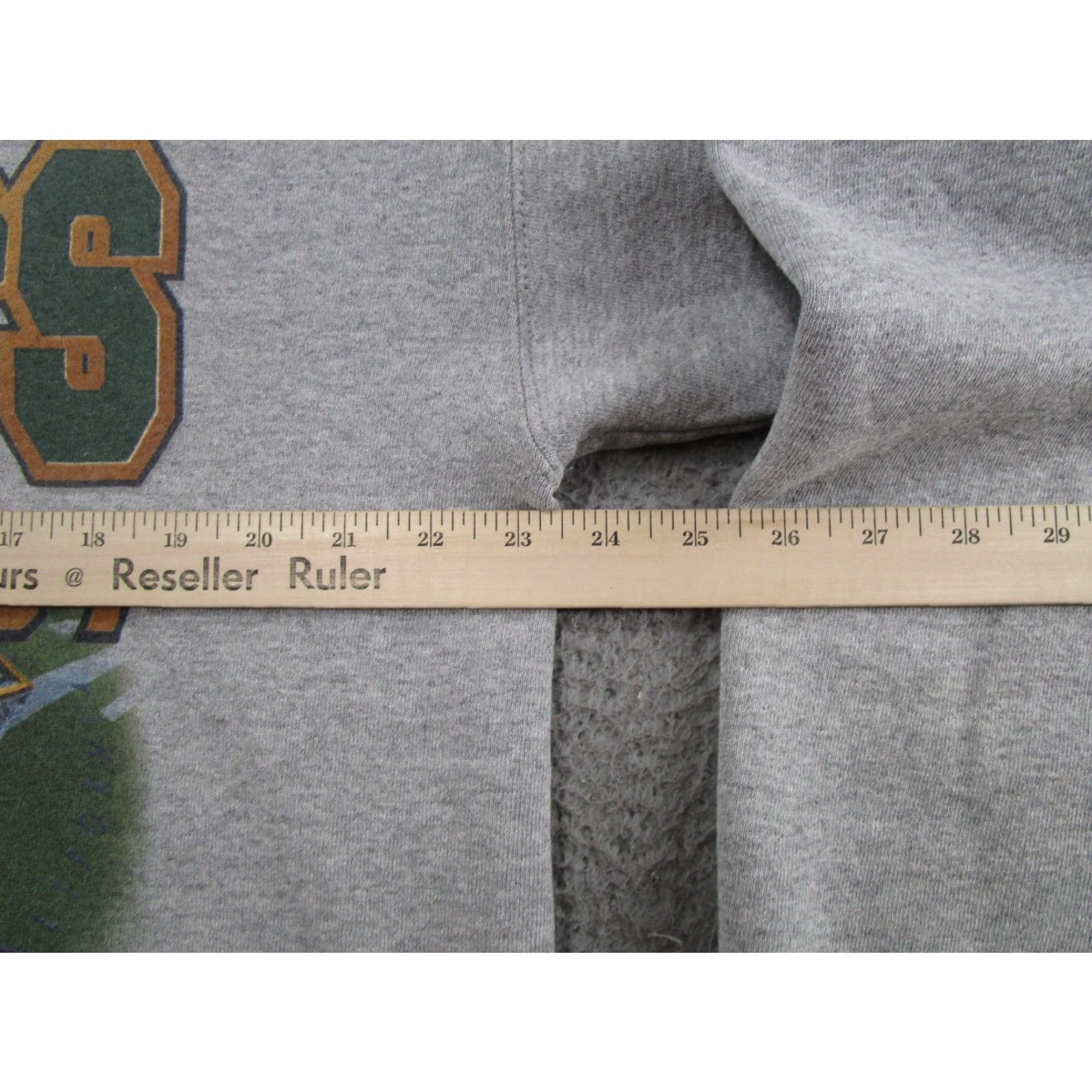Starter VINTAGE Starter NFC Champs Green Bay Packers Pullover Sweatshirt L Crew Neck Men Green 90s Sports Logo Hooded Sweatshirt Mens Size US L / EU 52-54 / 3 - 7 Thumbnail