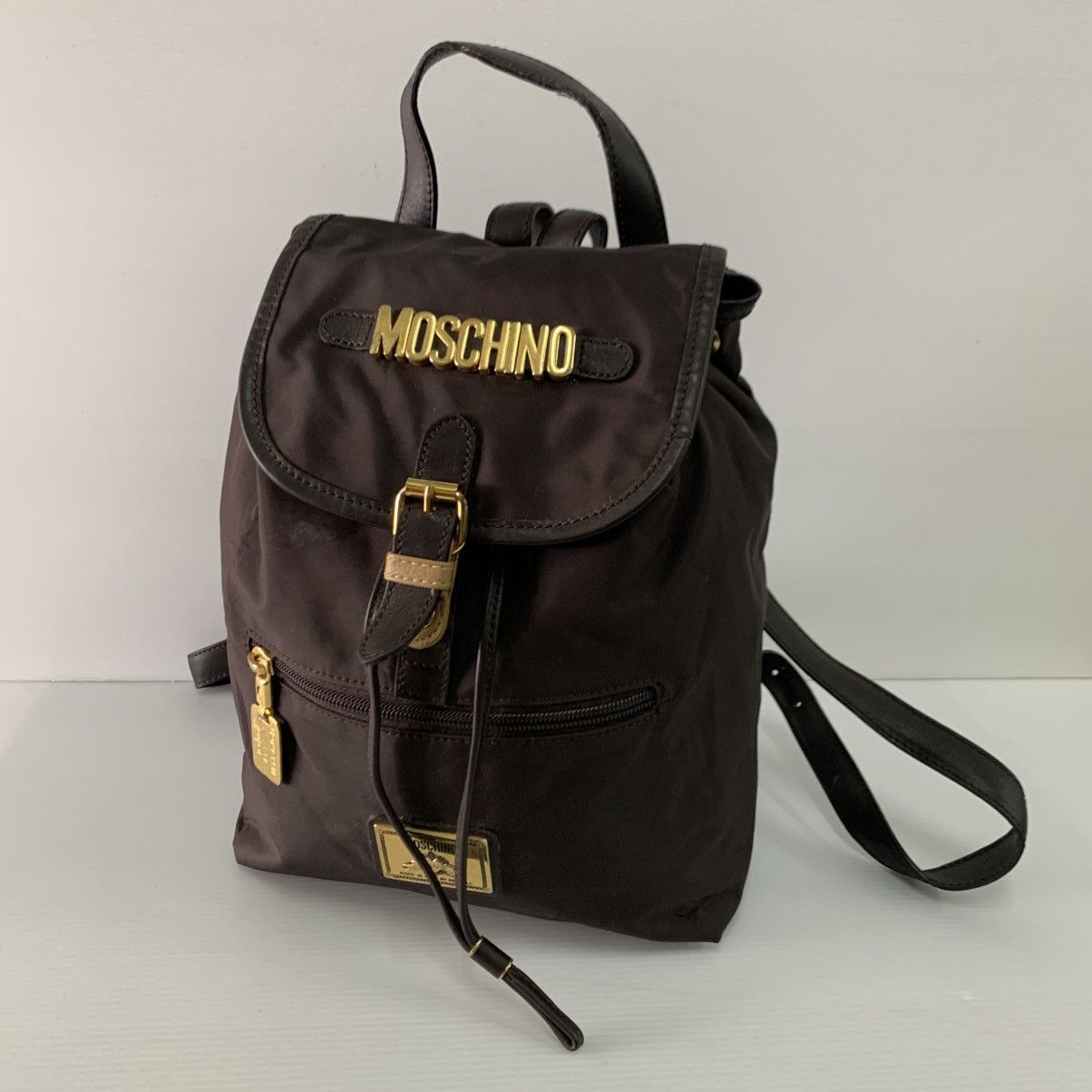 Moschino Moschino Canvas Backpack Bag Size ONE SIZE - 1 Thumbnail