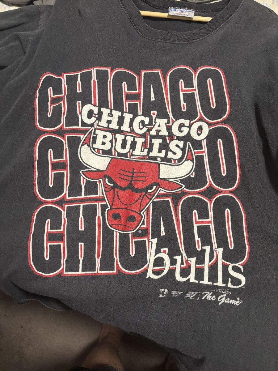 The Game × Vintage Vintage 90’s Chicago bulls short sleeve shirt Size US XL / EU 56 / 4 - 3 Thumbnail