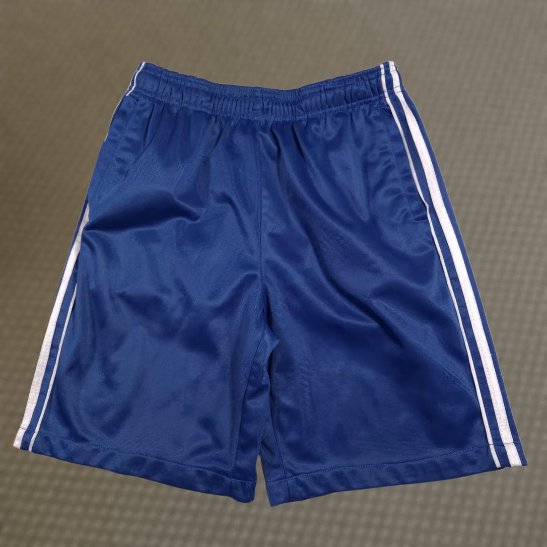 Haband Haband Active Joe Shorts Mens Small Blue White Striped Drawstring Pockets Athletic Casual Shorts Size US 29 - 1 Thumbnail