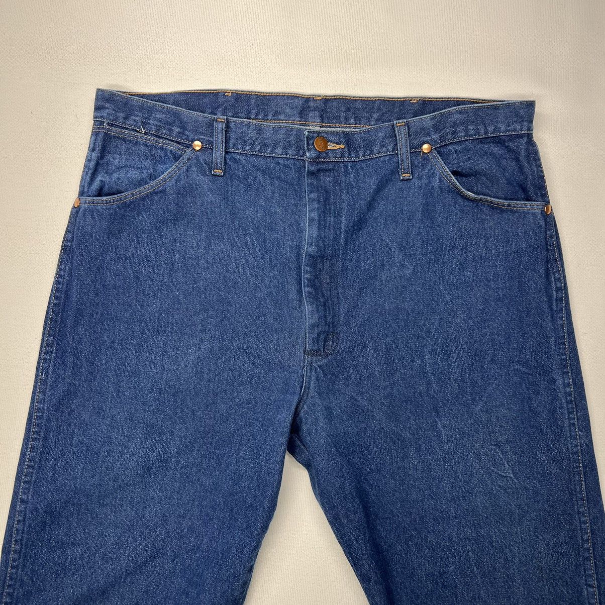 Wrangler Wrangler Jeans Blue Cowboy Cut Slim Denim Western 936DEN Size US 40 / EU 56 - 4 Thumbnail