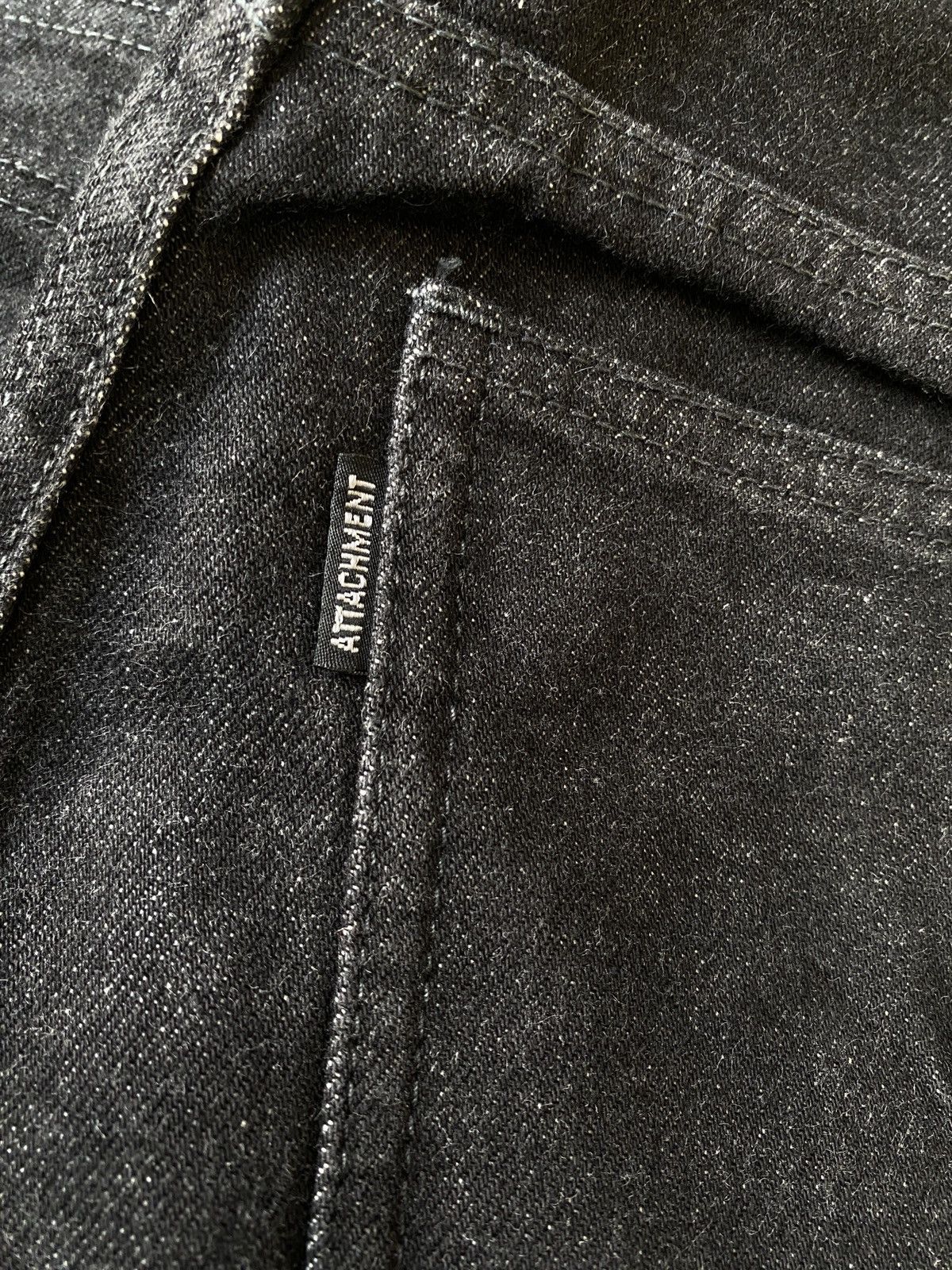Kazuyuki Kumagai Attachment Attachment Japan Curve Leg Denim Size US 32 / EU 48 - 11 Thumbnail