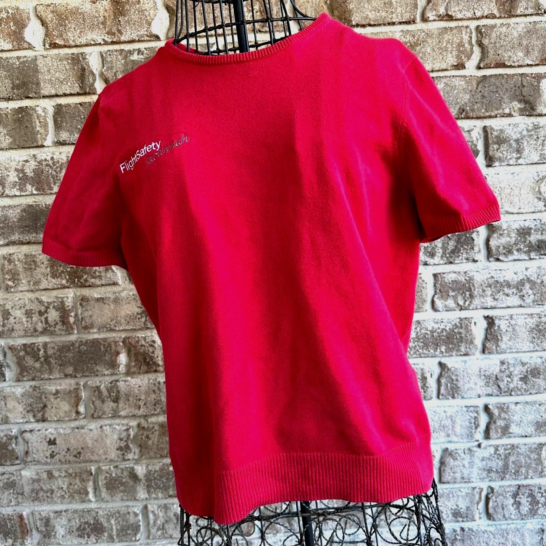 Lands' End × Vintage Vintage Flight Safety Savannah Ladies Sweater Szmall Lands Size S / US 4 / IT 40 - 1 Thumbnail