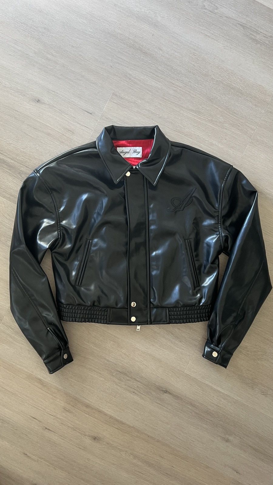 Other Angel Boy Faux Leather Jacket Size US M / EU 48-50 / 2 - 1 Thumbnail