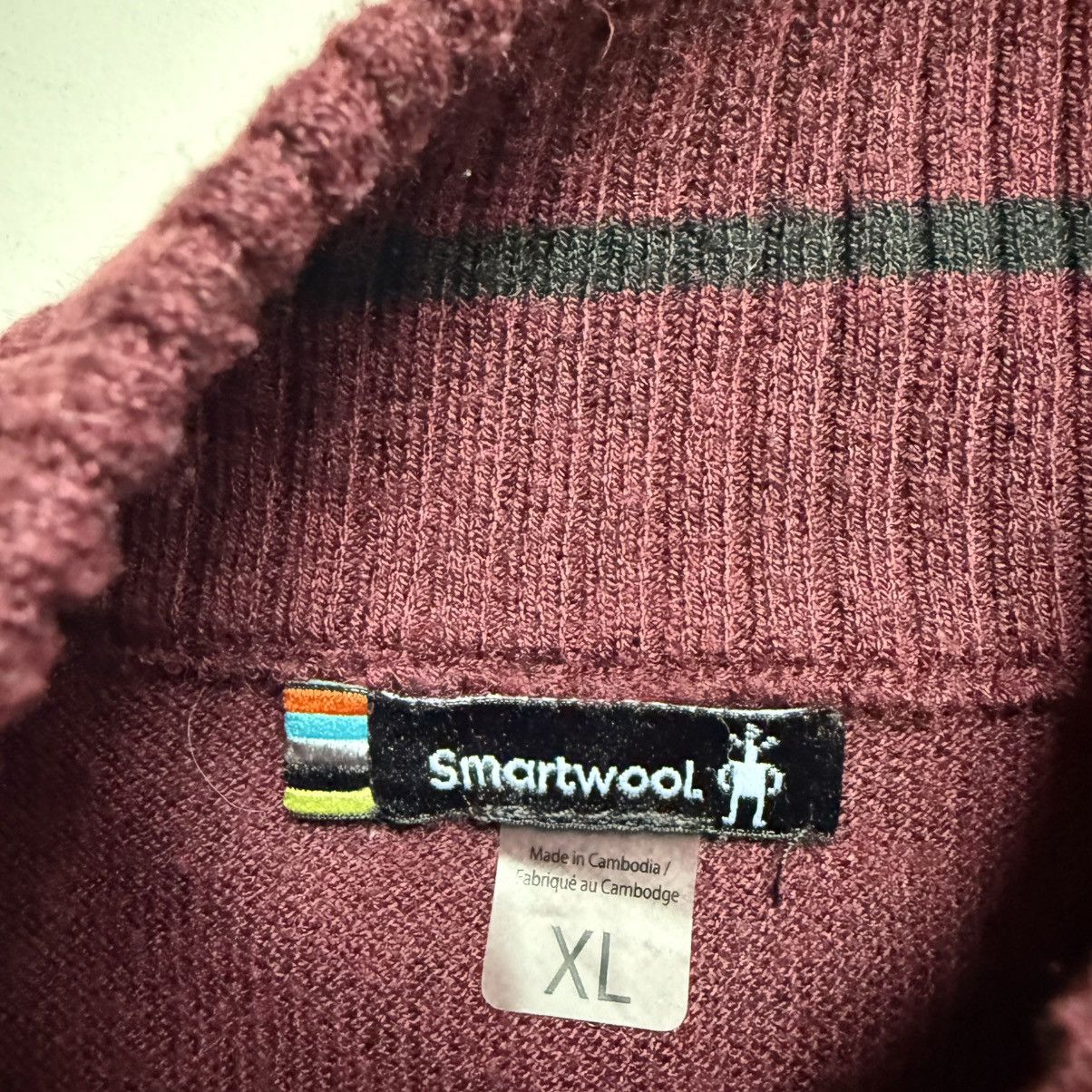 Smartwool Smartwool 1/3 Zip Knitted Sweater Size US XL / EU 56 / 4 - 5 Thumbnail