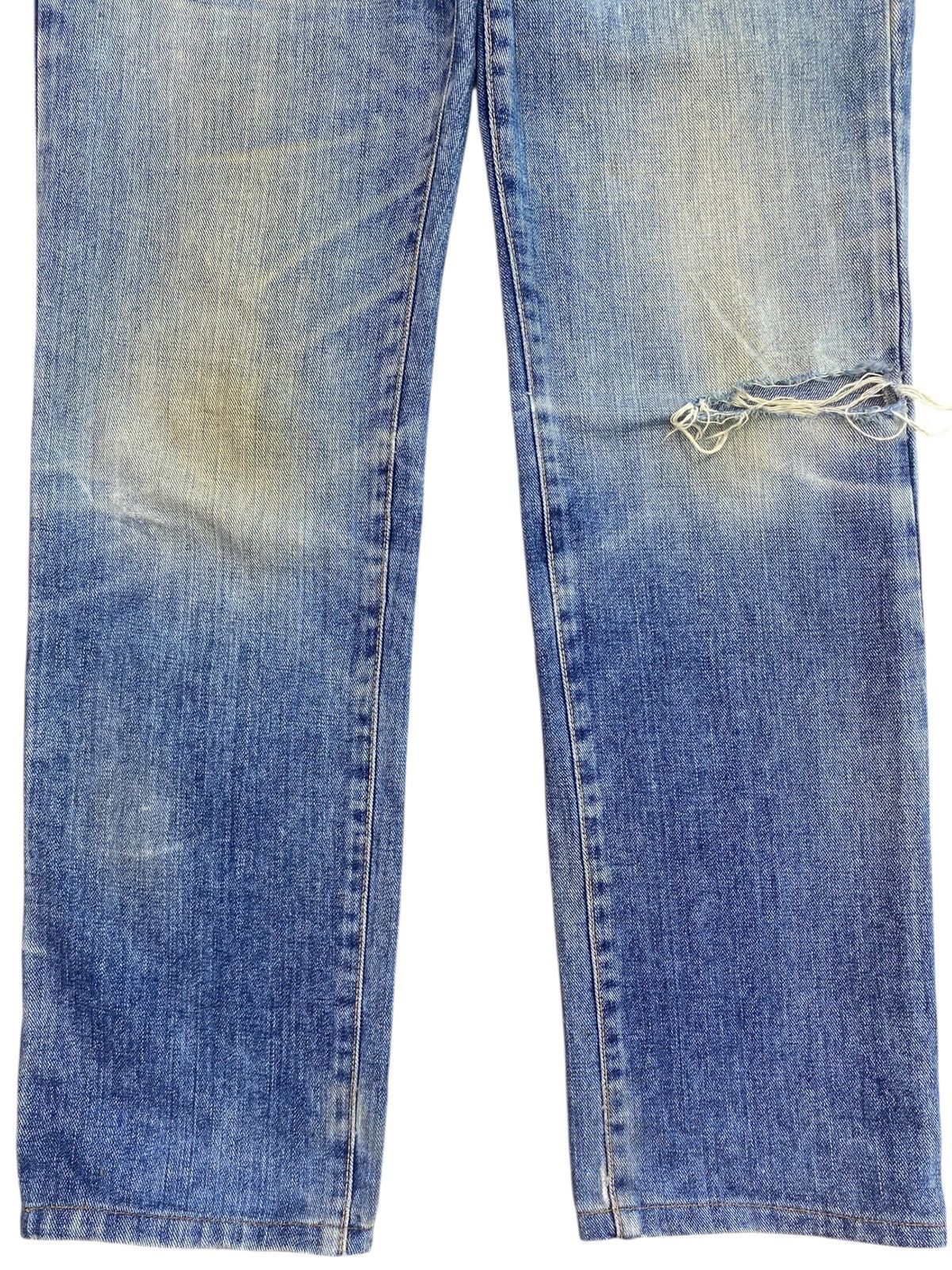 Edwin Edwin Whiskers Mud Wash Style Ripped Jeans Size US 34 / EU 50 - 9 Thumbnail