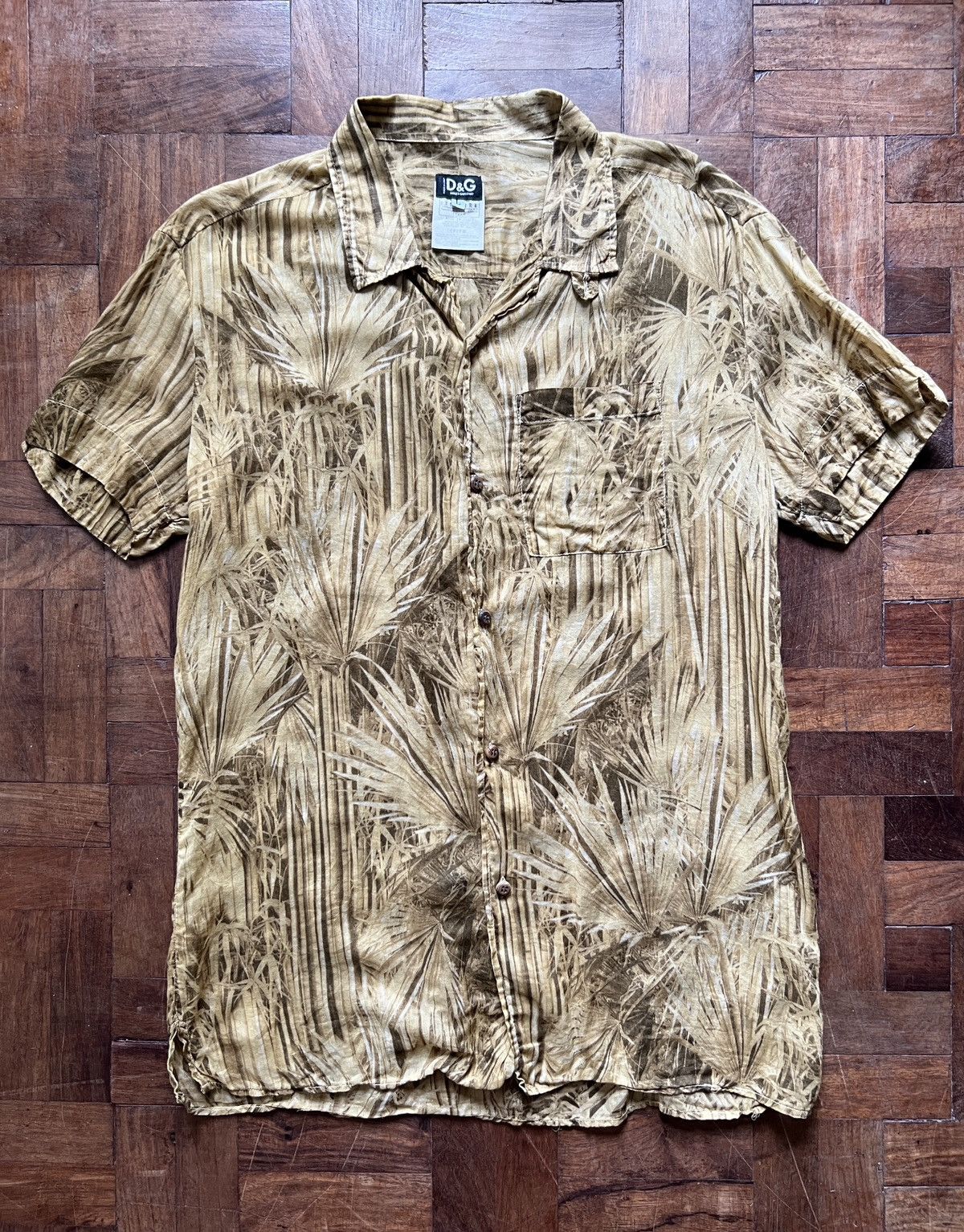 Dolce & Gabbana Dolce & Gabbana camp shirt Size US S / EU 44-46 / 1 - 5 Thumbnail