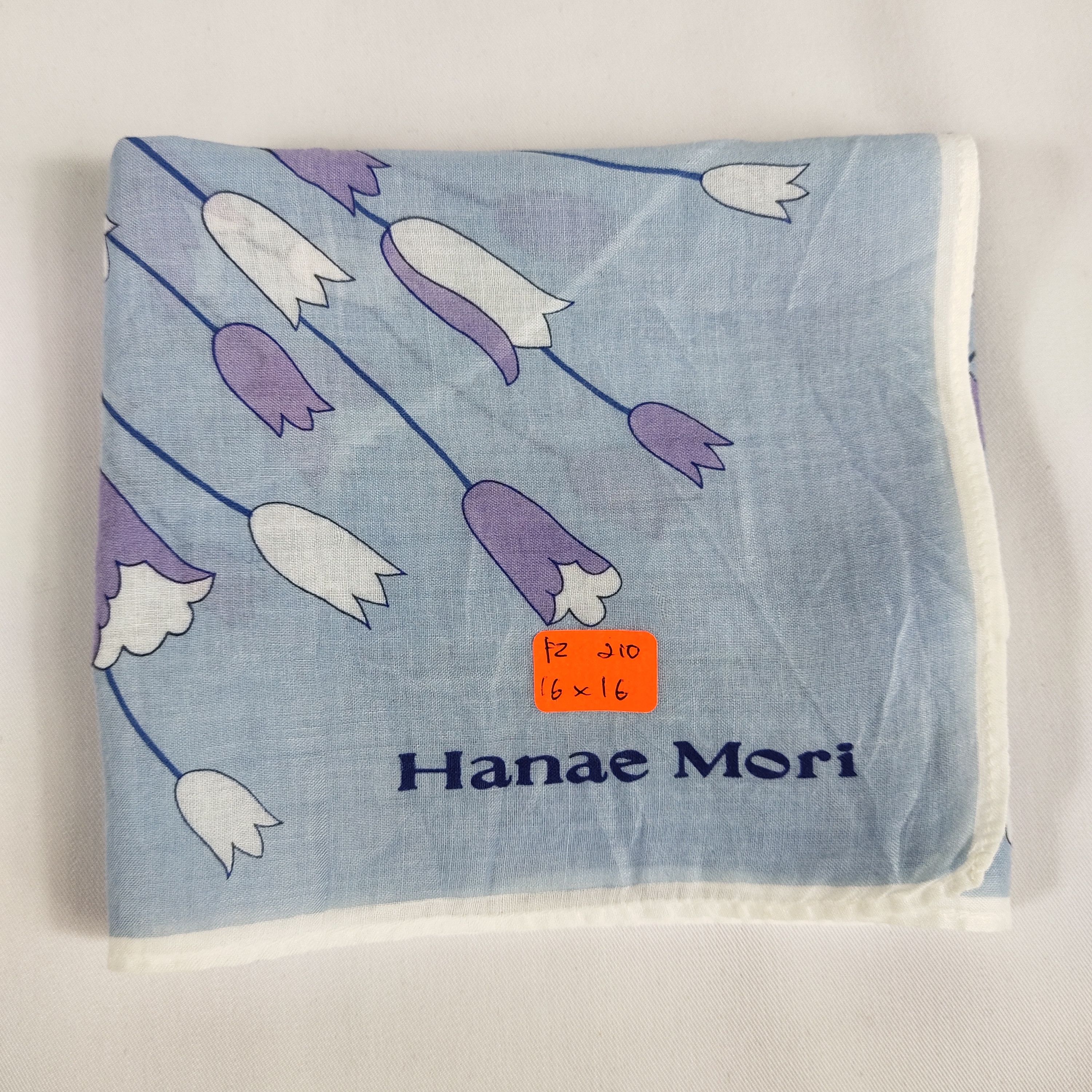 Hanae Mori × Vintage Hanae Mori Handkerchief / Neckerchief / Bandana FZ210 Size ONE SIZE - 2 Thumbnail