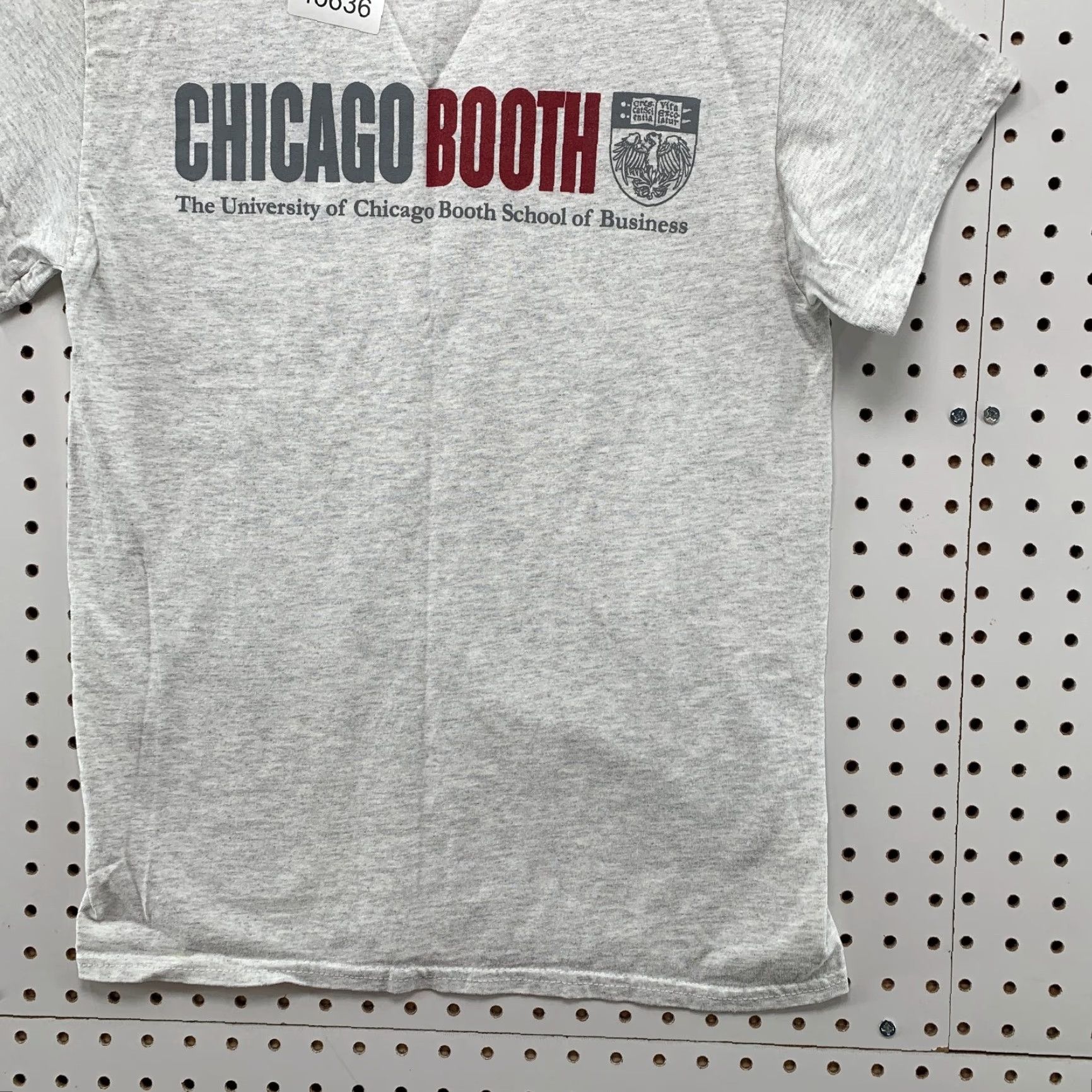 Gildan University Chicago Booth T Shirt Mens Small Gray School Of Business TEE Size US S / EU 44-46 / 1 - 6 Thumbnail