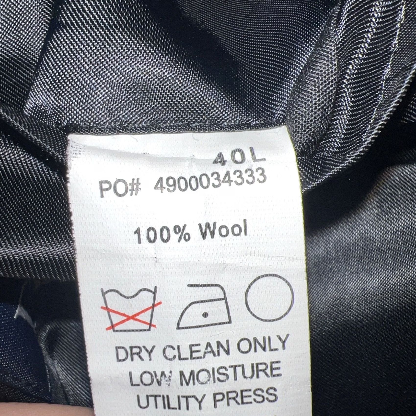 Ralph Lauren Ralph Lauren Sport Coat Black Wool Mens Size 40 Regular Coat 100% Wool Sports Theme Size US XXS / EU 40 - 3 Thumbnail