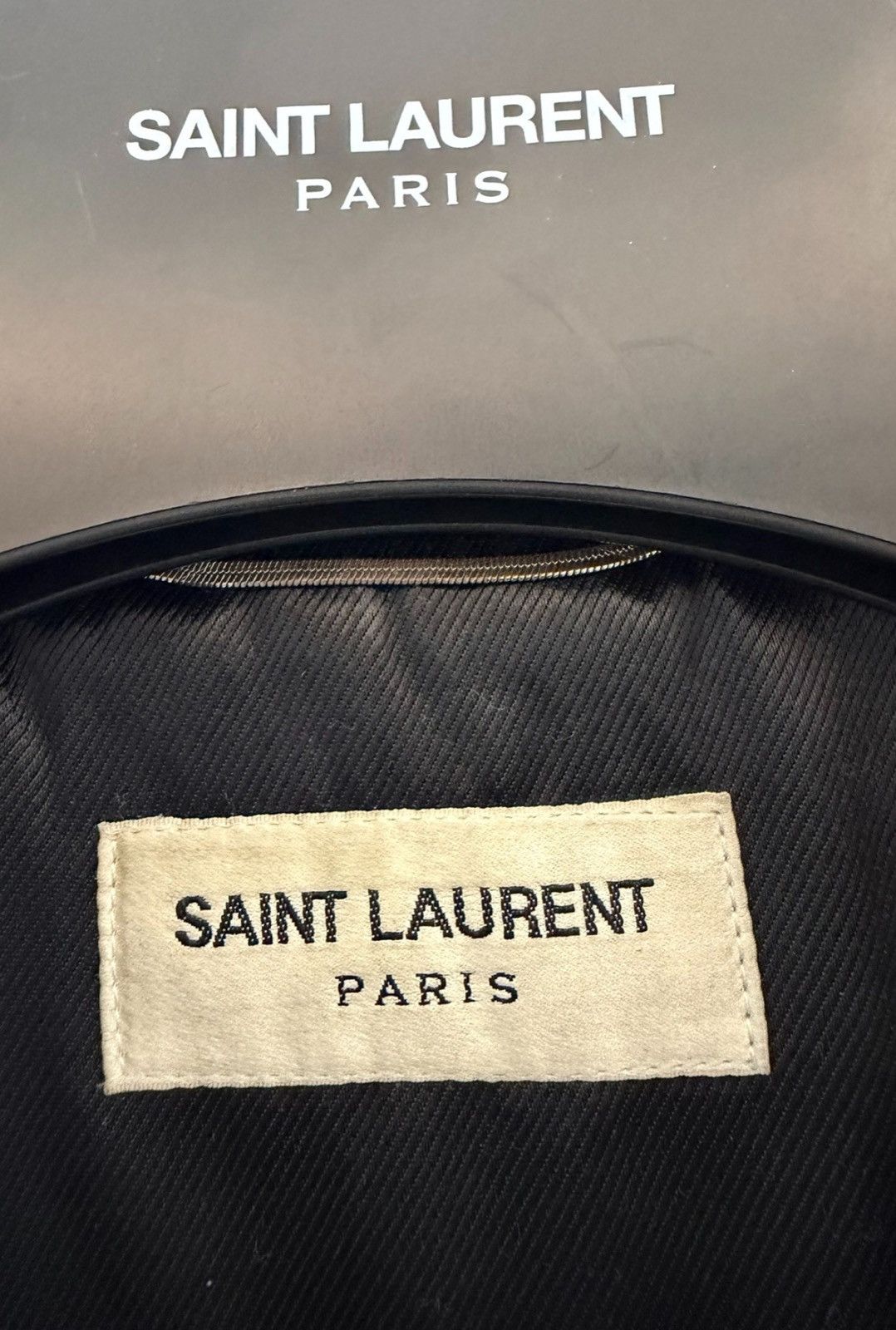 Saint Laurent Paris Saint Laurent SLP 2019FW Lambskin Motorcycle Jacket Size US L / EU 52-54 / 3 - 2 Thumbnail