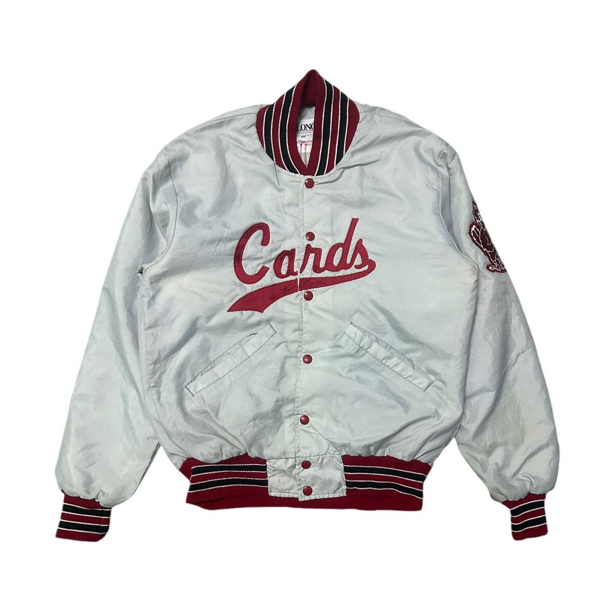 Vintage Vintage Delong varsity jacket Size US M / EU 48-50 / 2 - 1 Thumbnail