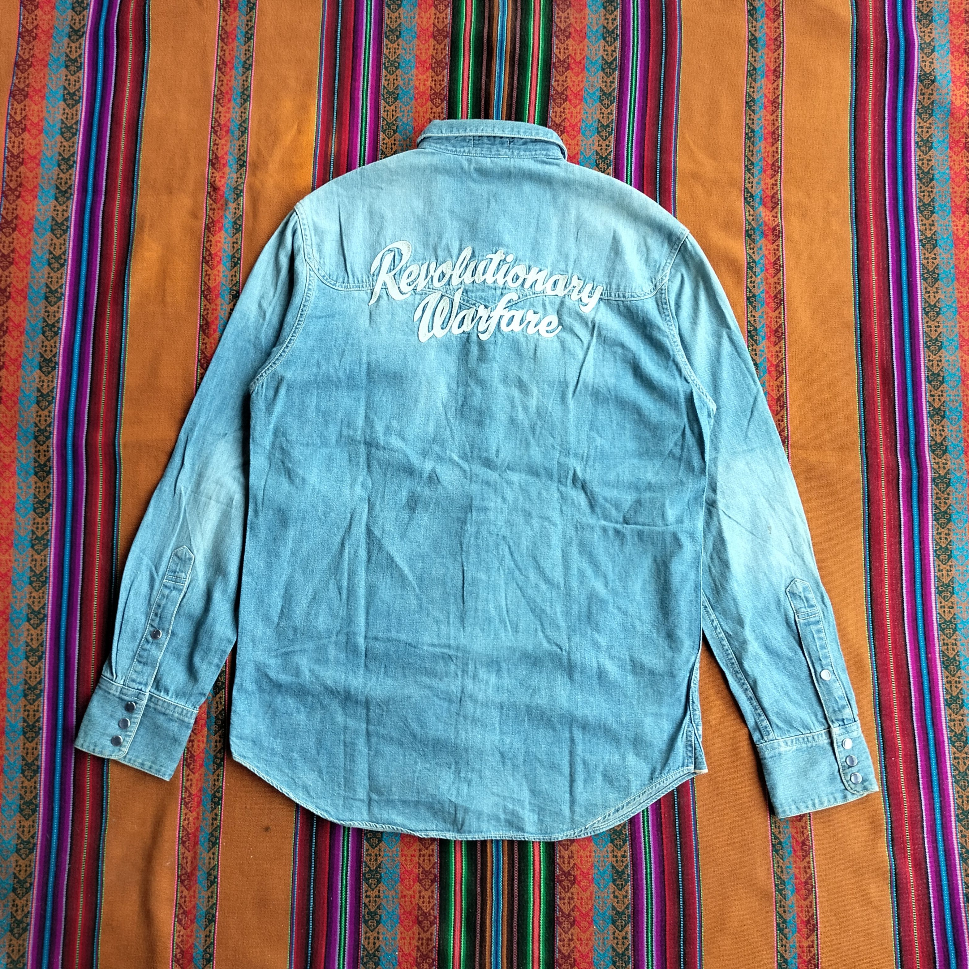 Wtaps Wtaps selvedge denim western Ls shirt Size US L / EU 52-54 / 3 - 2 Thumbnail