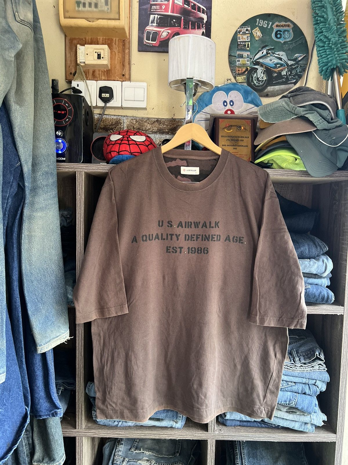 🔥US Airwalk Military Style Tee