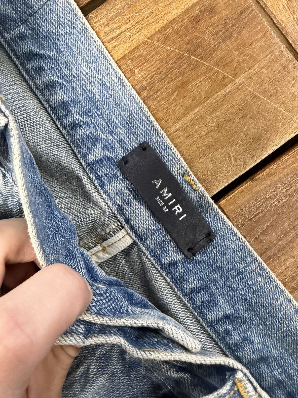 Amiri Amiri Flare Jeans Size 32 Size US 32 / EU 48 - 2 Thumbnail