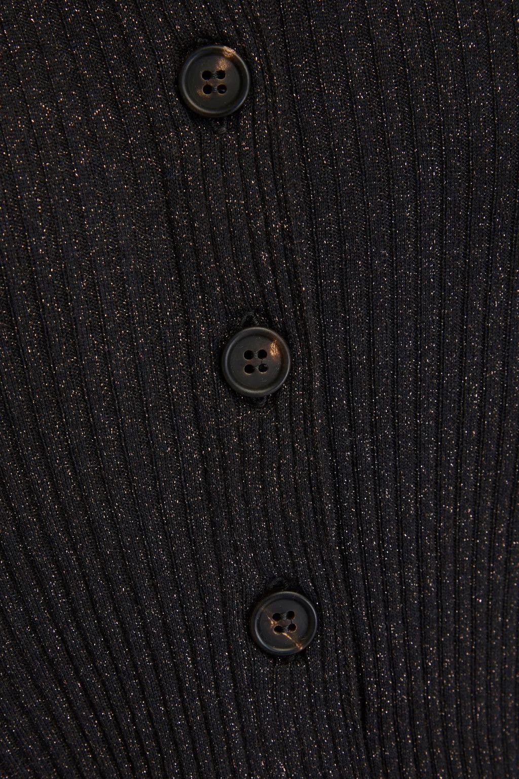 Brunello Cucinelli o1y0725 Cardigan in Black Size M / US 6-8 / IT 42-44 - 4 Thumbnail