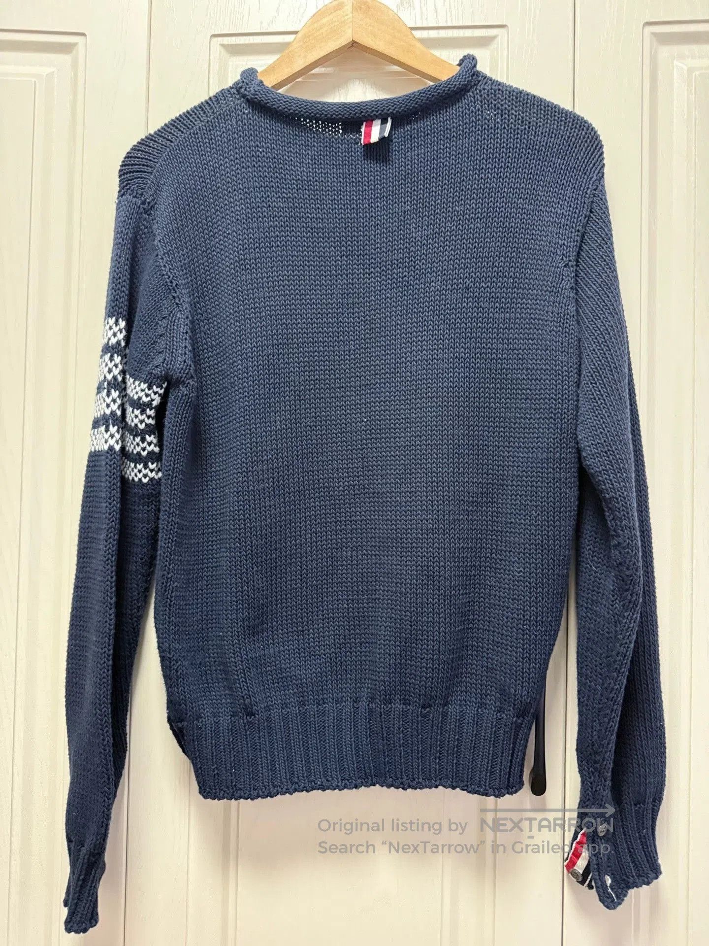 Thom Browne Thom Browne Navy Dolphin Four. Size US M / EU 48-50 / 2 - 2 Thumbnail
