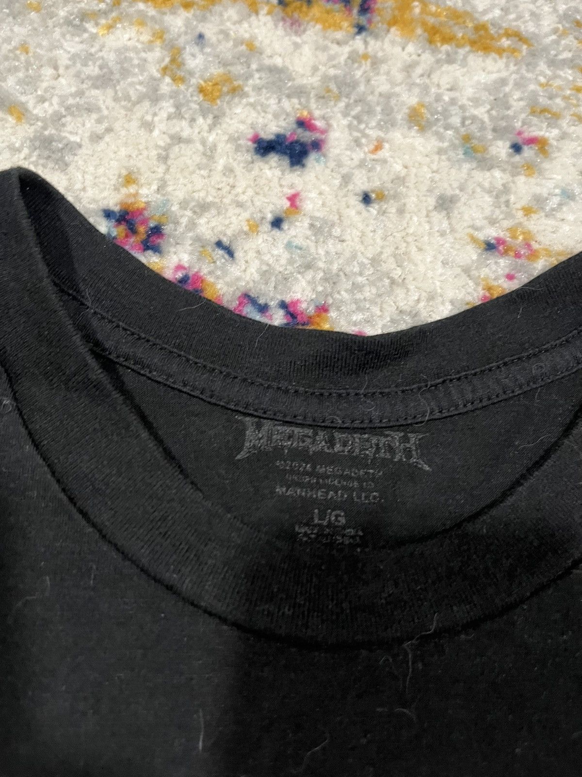 Vintage Megadeth Shirt Large Size US L / EU 52-54 / 3 - 3 Thumbnail