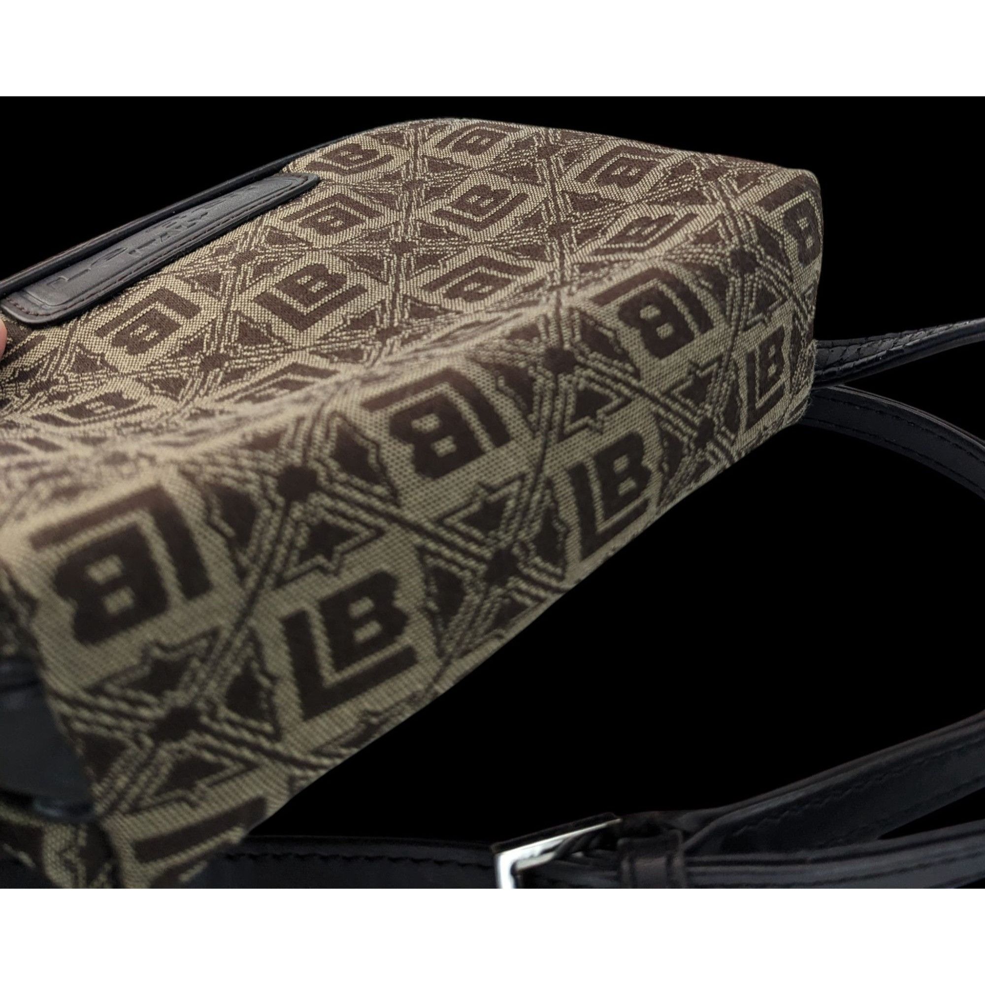 Other Le Belle Vintage Italian Crossbody Monogram Handbag Brown & Size ONE SIZE - 13 Thumbnail