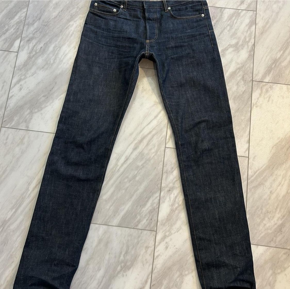 Dior Dior Homme Hedi Slimane KVA Raw Denim Jeans Size 33 | Grailed