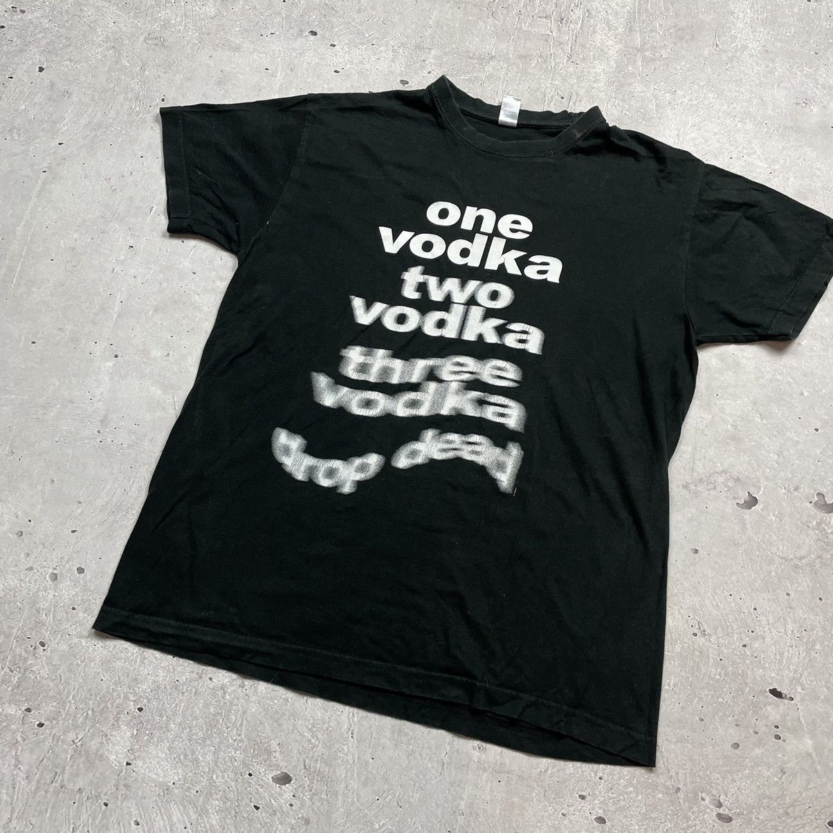 Vintage Vintage adult tee “one vodka,two vodka”y2k japanese Size US M / EU 48-50 / 2 - 3 Thumbnail