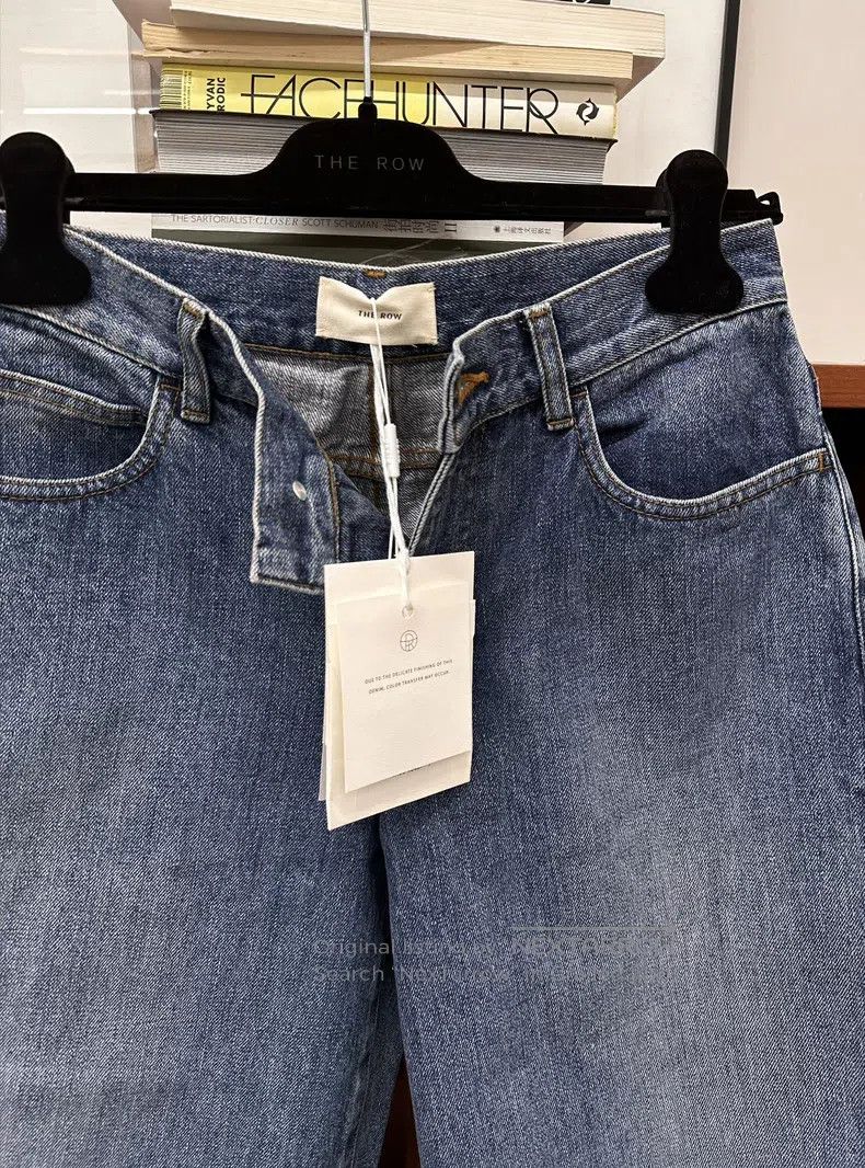 The Row The Row Washed Blue Jeans God Pants Size 25" / US 0 / IT 36 - 6 Thumbnail