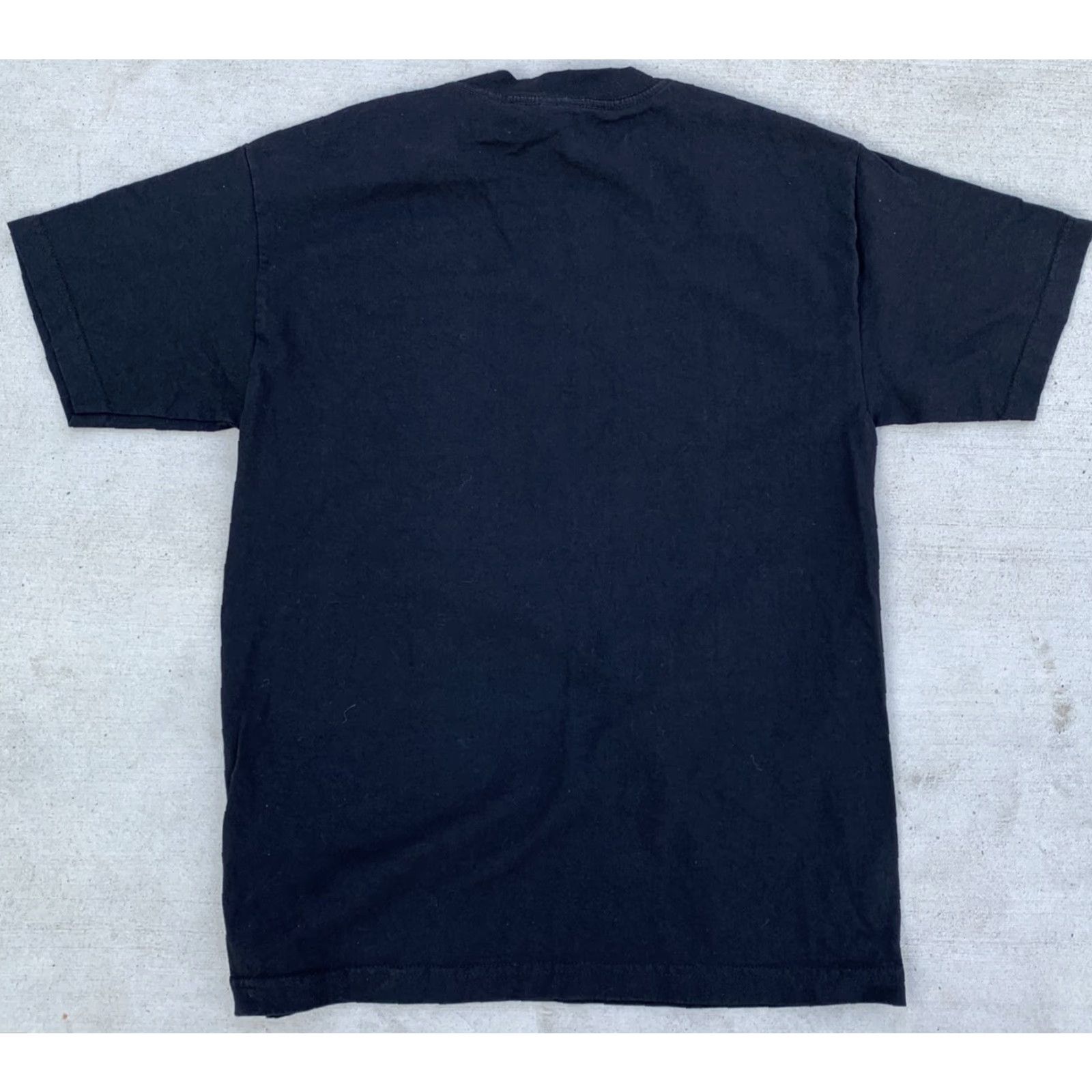 Vintage Domo Boombox Headphones T Shirt Unisex Adults M Black 100% cotton Graphic Print NHK-TYO1998-2011 Domo Animation Size M Clothing Mens Womens Boys Girls Size US M / EU 48-50 / 2 - 3 Thumbnail