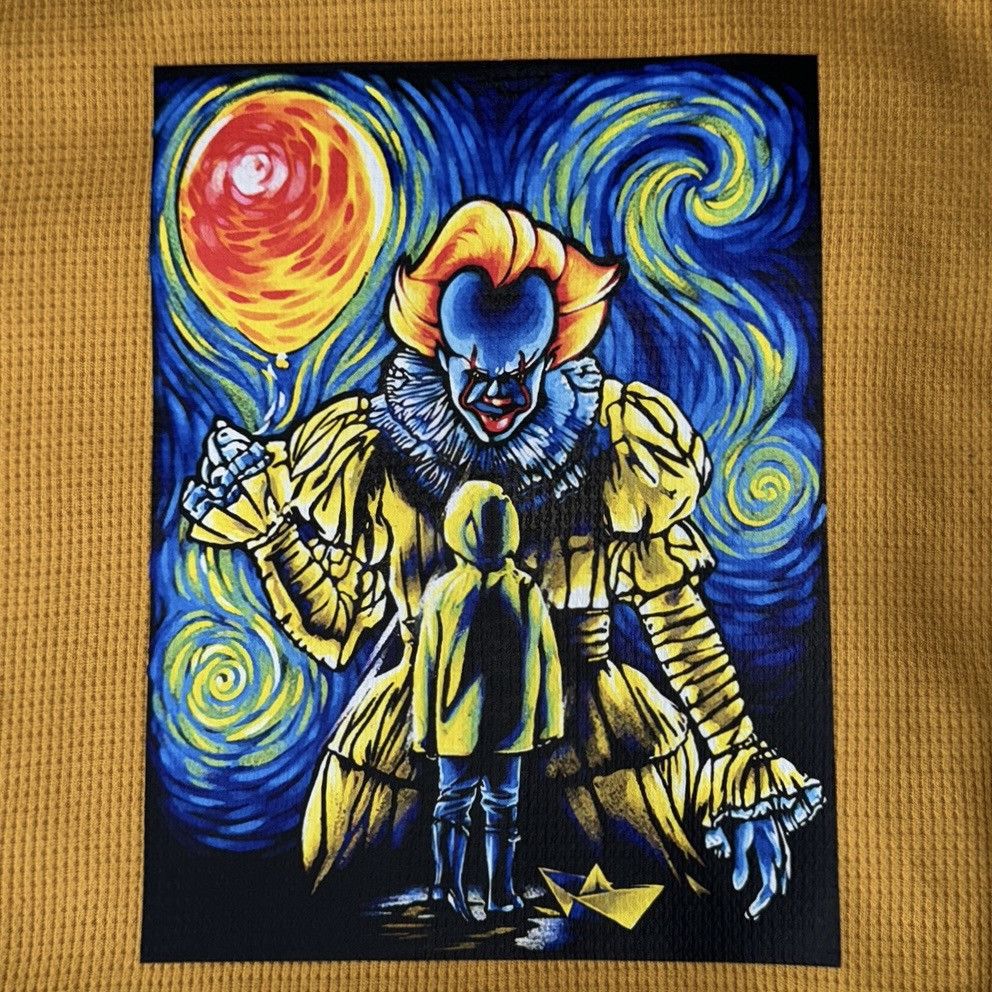 Other Pennywise X Van Gogh, Custom, Unisex Long Sleeve Thermal Size US M / EU 48-50 / 2 - 10 Thumbnail
