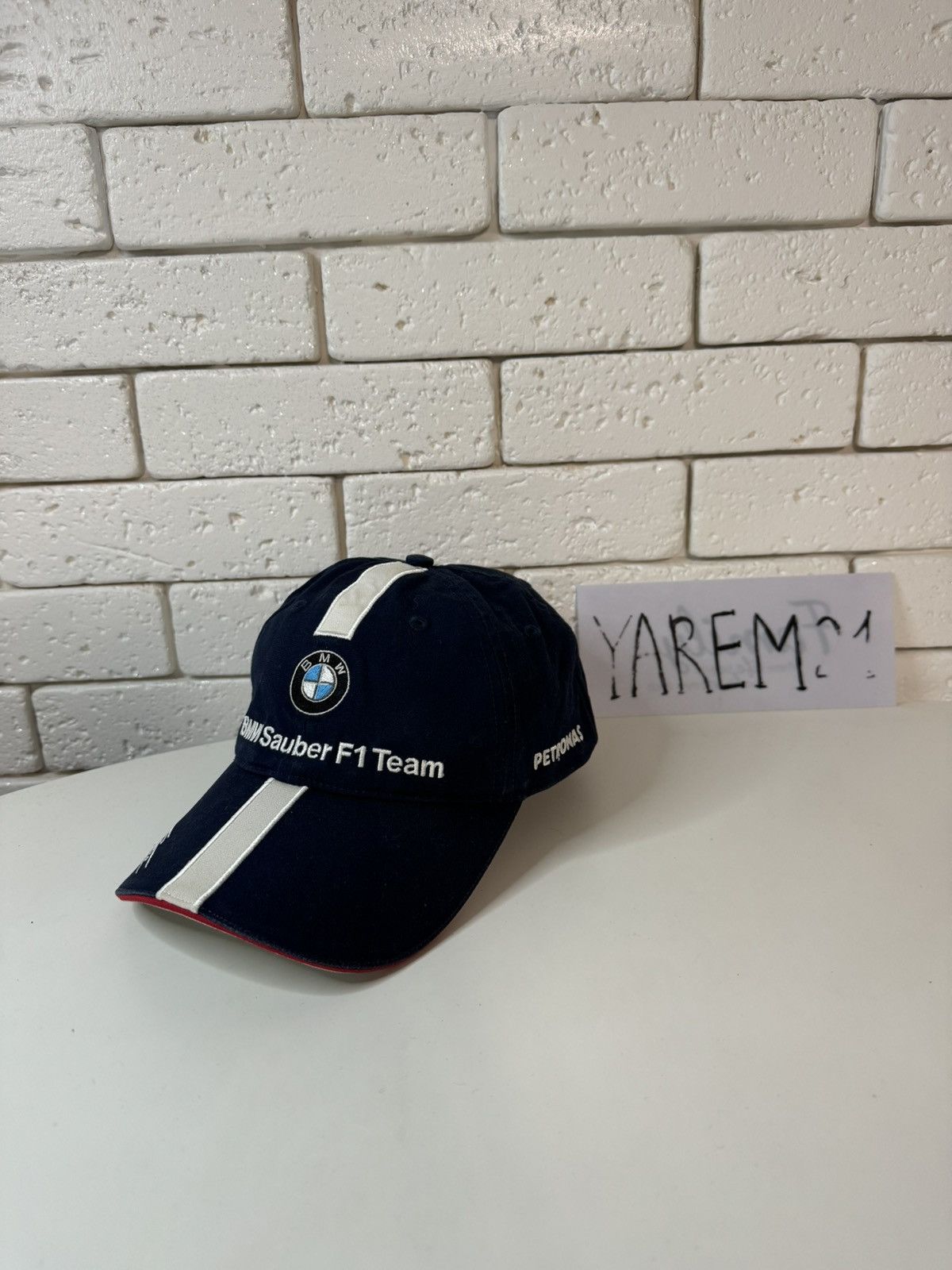 BMW Bmw Sauber F1 team vintage cap hat Size ONE SIZE - 1 Thumbnail