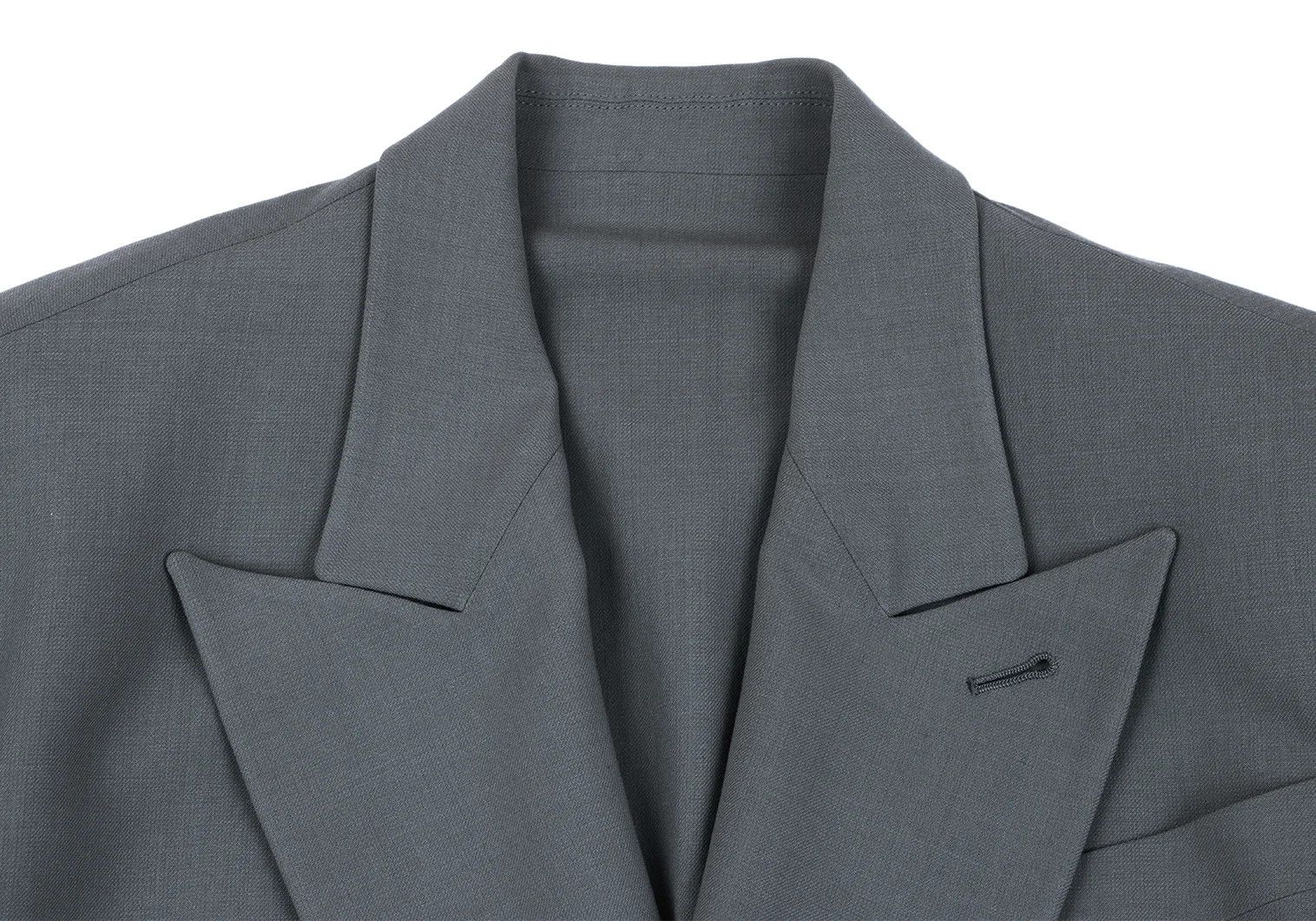 Jean Paul Gaultier Wool Double Breasted Jacket in Gray Size 48 Size US M / EU 48-50 / 2 - 5 Thumbnail