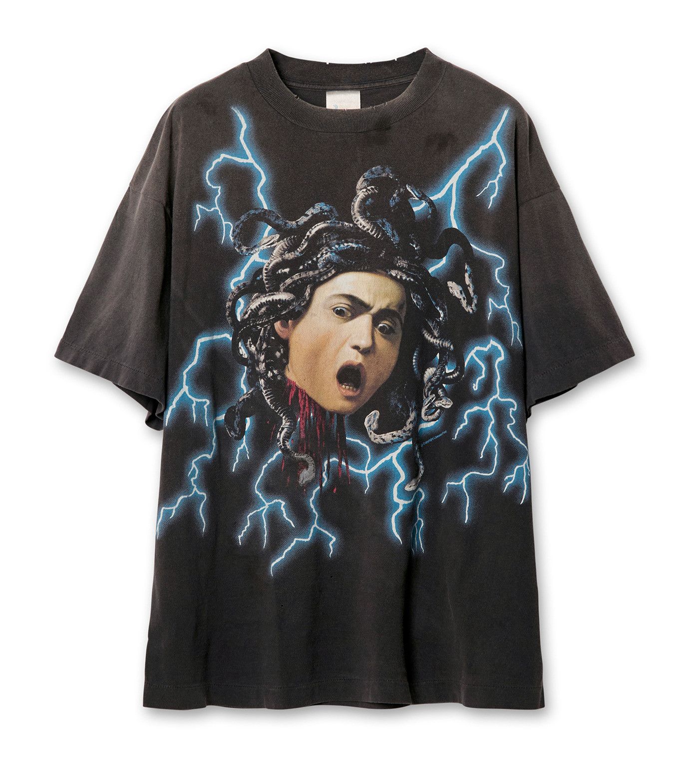 Saint Michael o1mle0326 Medusa T-Shirt in Black Size US XXL / EU 58 / 5 - 1 Thumbnail