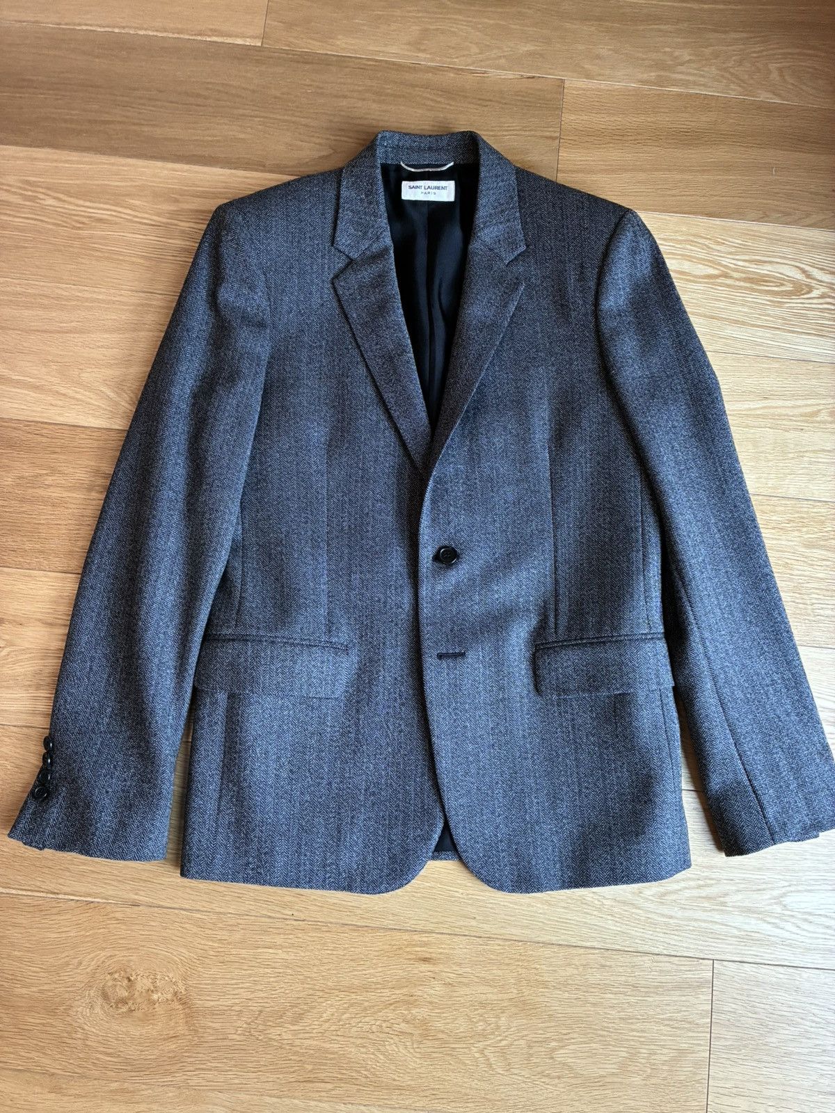 Saint Laurent Paris Make an offer! RARE Saint Laurent Paris Wool Blazer Heidi Size 48R - 3 Thumbnail