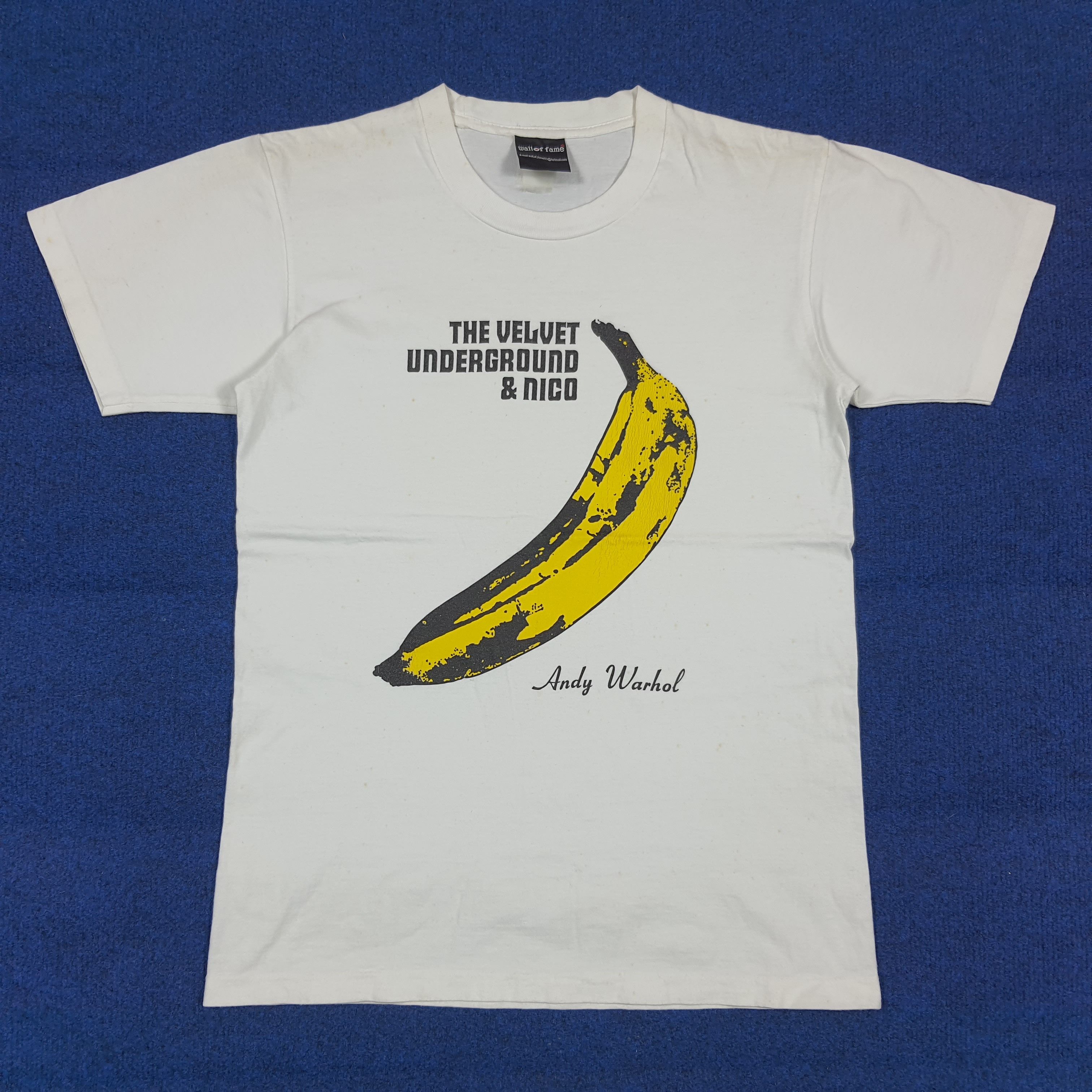Andy Warhol Vintage 90s Andy Warhol Banana Graphic Tee C294N58 Size US S / EU 44-46 / 1 - 1 Thumbnail