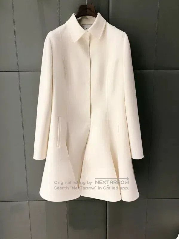 Valentino Valentino Cashmere wool skirt coat Size S / US 4 / IT 40 - 2 Thumbnail