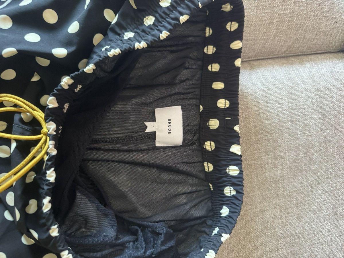 Rhude Rhude Black & Off-white Polka Dots swim shorts - large Size US 33 - 3 Thumbnail
