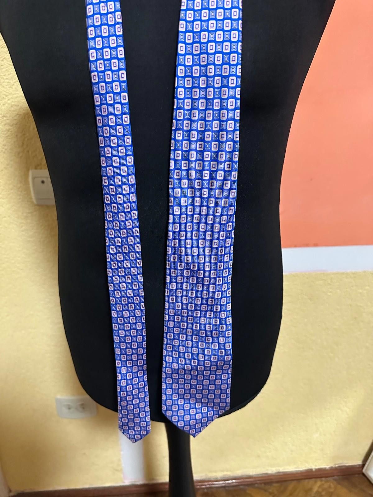 Cesare Attolini Cesare Attolini Silk Tie Purple Size ONE SIZE - 2 Thumbnail