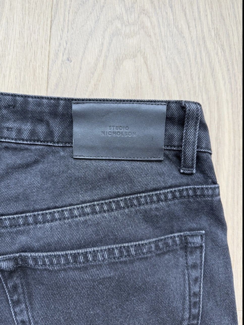 Studio Nicholson Studio Nicholson Straight Leg Denim Size US 30 / EU 46 - 6 Thumbnail