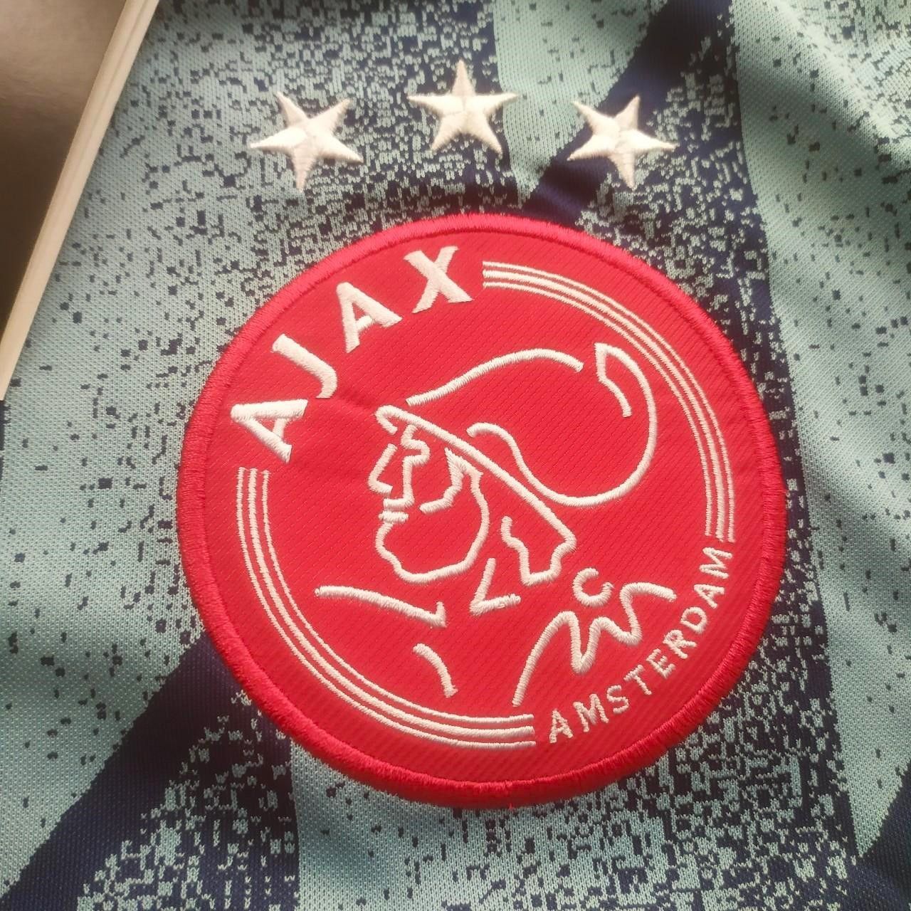 Adidas Ajax FC Football Shirt Adidas BNWT Away Kit 2020 2021 176 Size US S / EU 44-46 / 1 - 2 Thumbnail
