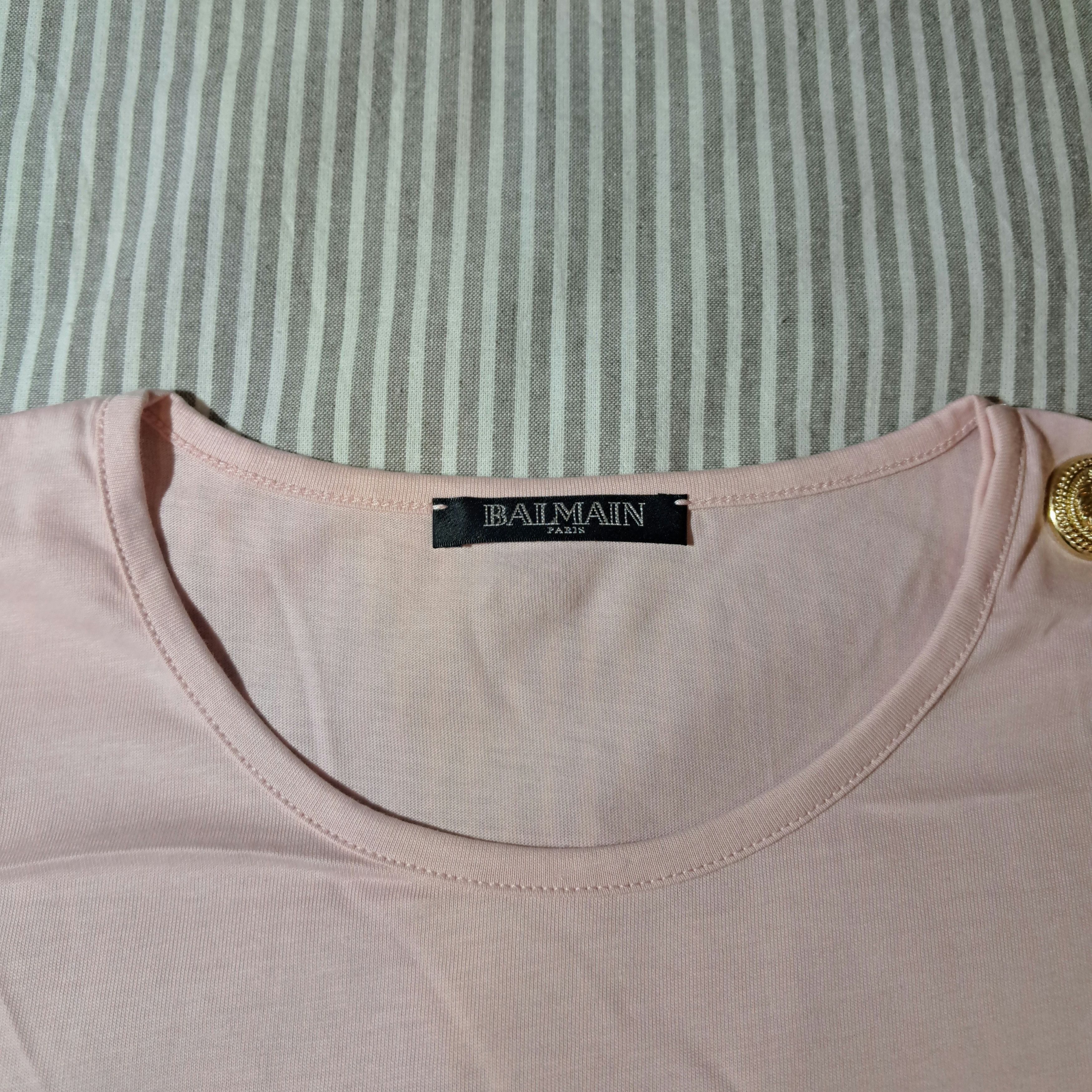 Balmain Balmain Paris Pink Sleeveless Size XXS / US 00 / IT 34 - 3 Thumbnail