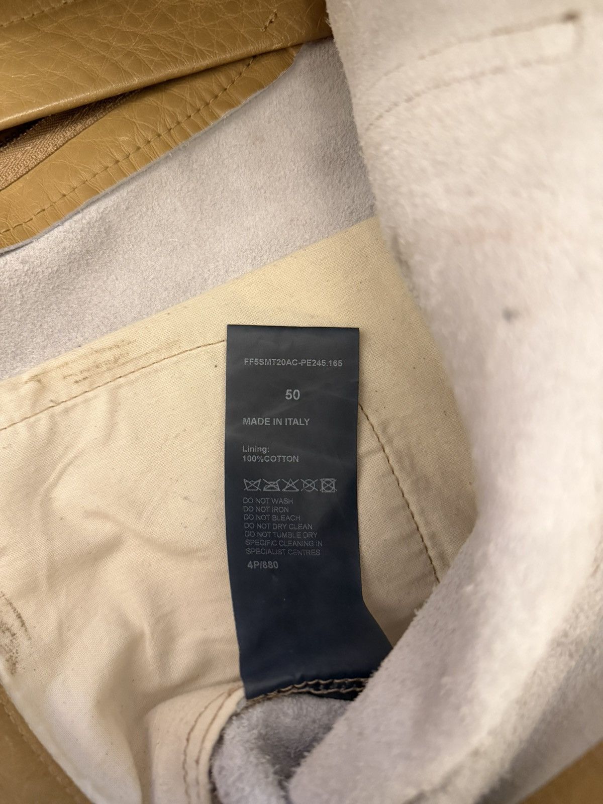424 424 leather five pocket pants Size US 34 / EU 50 - 13 Thumbnail