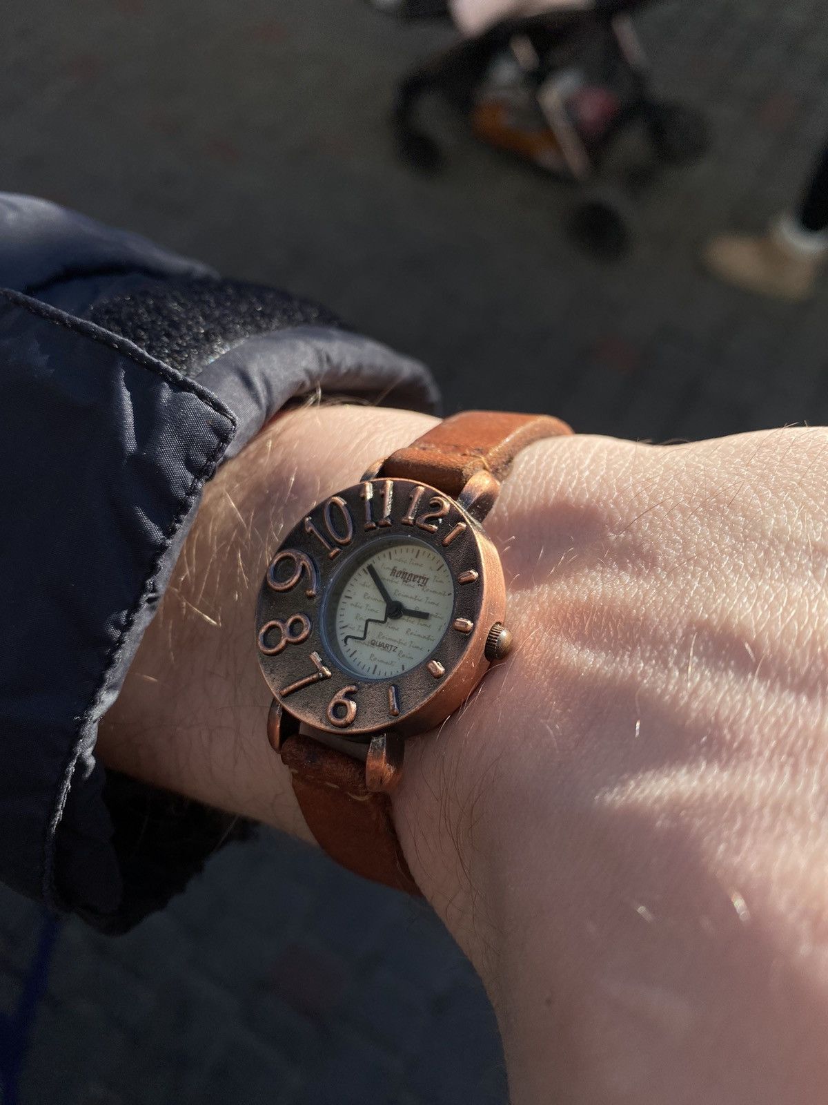 Japanese Brand × Jewelry × Vintage Vintage Bronze Numeral Watch - Japanese Brand Size ONE SIZE - 2 Thumbnail