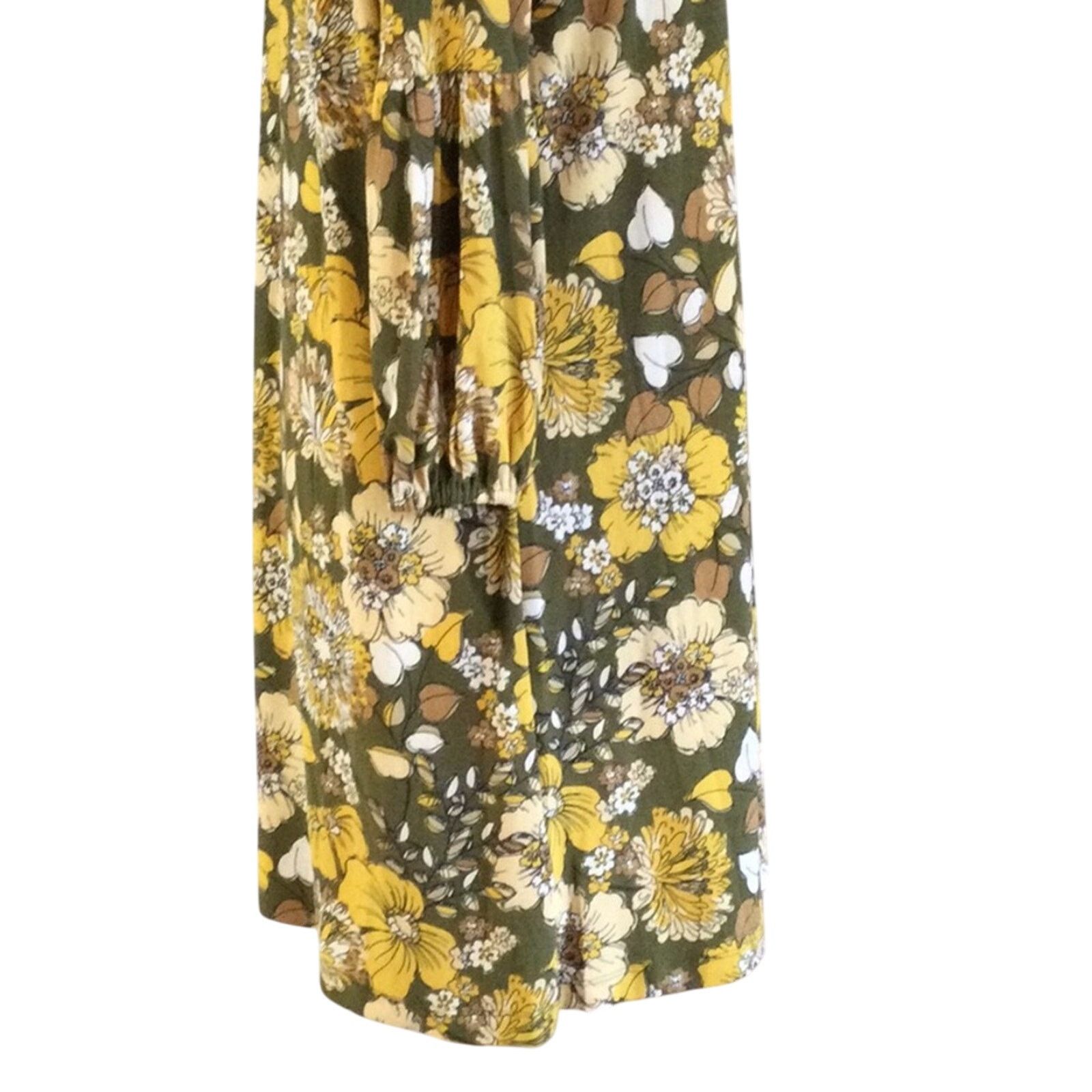 Tommy Hilfiger Tommy Hilfiger Floral Sheath Tie Neck Peplum Sleeve Dress 16 Size XXL / US 16-18 / IT 52-54 - 6 Thumbnail
