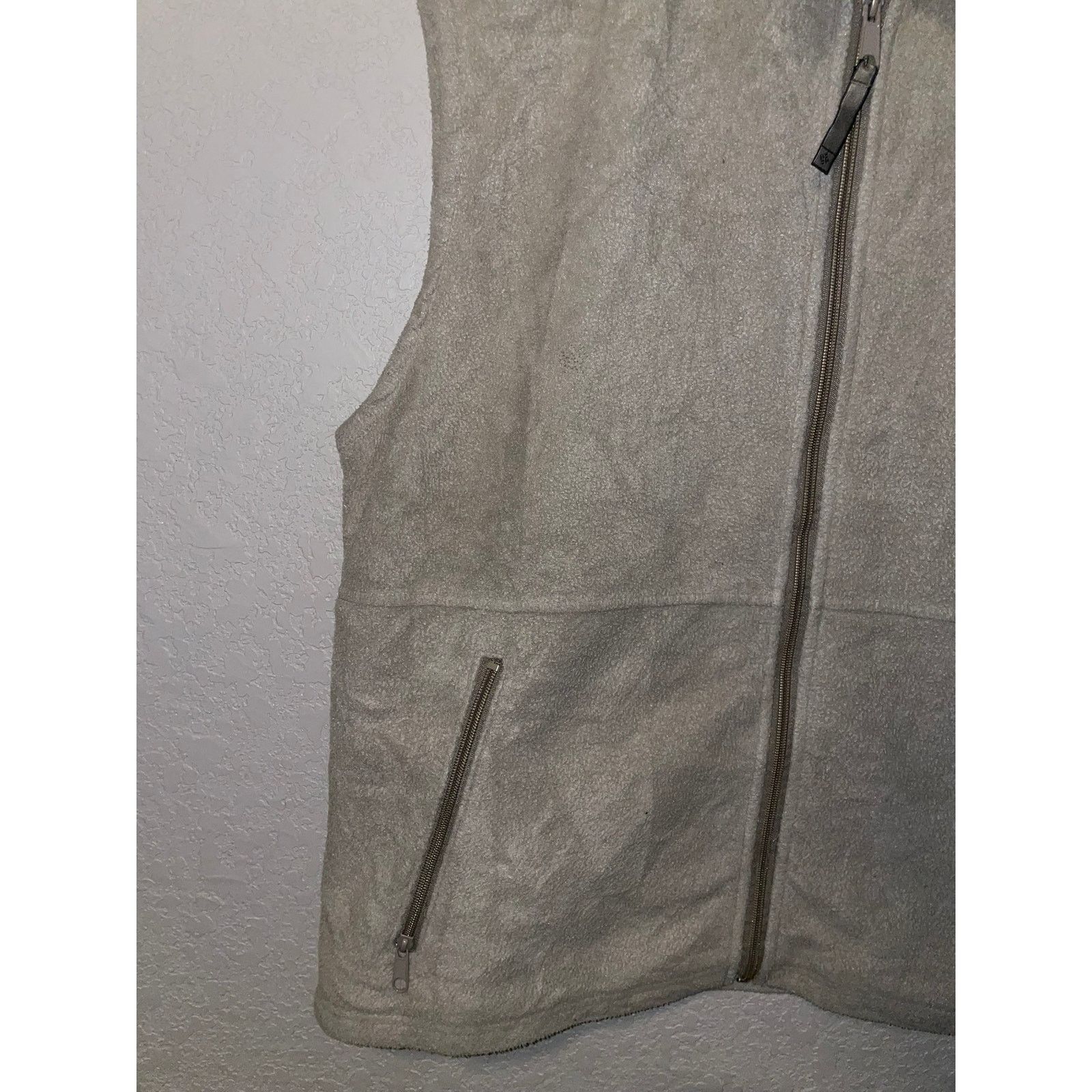 Columbia Womens Columbia Brown Fleece Vest Full Zip Outerwear L Large Size L / US 10 / IT 46 - 4 Thumbnail