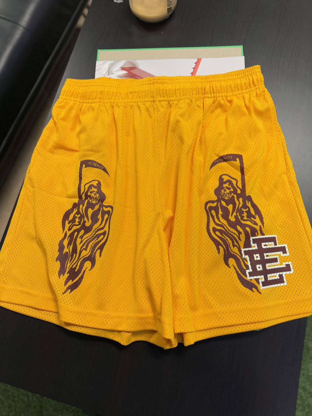 Eric Emanuel x Warren Lotas Mesh Shorts Size XXL