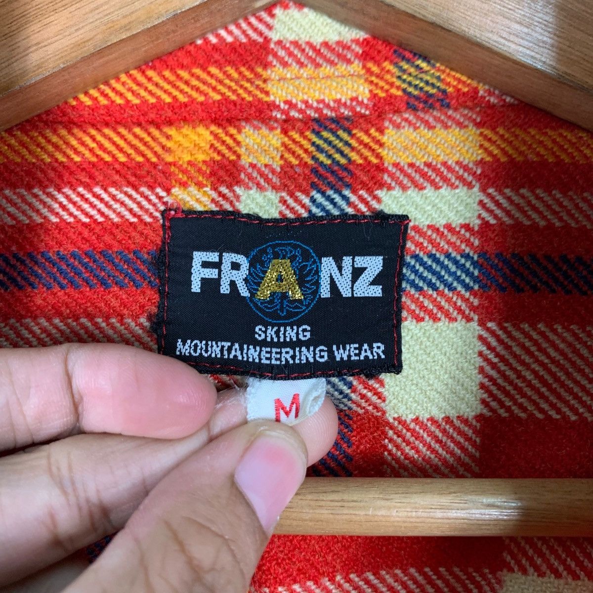 Flannel FRANZ Sking Mountaineering Wear Tartan Flannel #0308-C14 Size US M / EU 48-50 / 2 - 16 Thumbnail