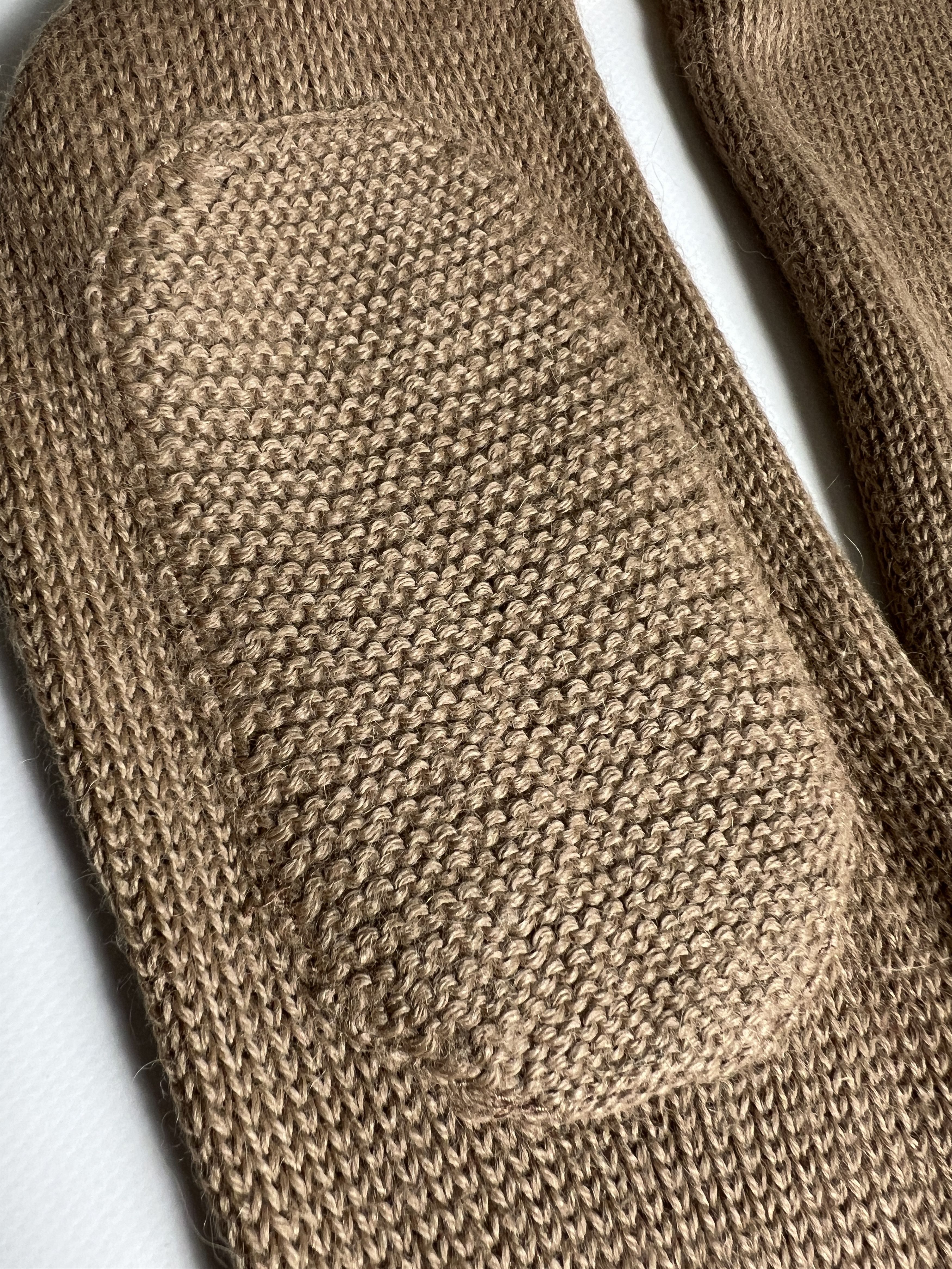Burberry Prorsum BURBERRY PRORSUM Italy Camel Knit Blend Cardigan Sweater Size US XL / EU 56 / 4 - 4 Thumbnail
