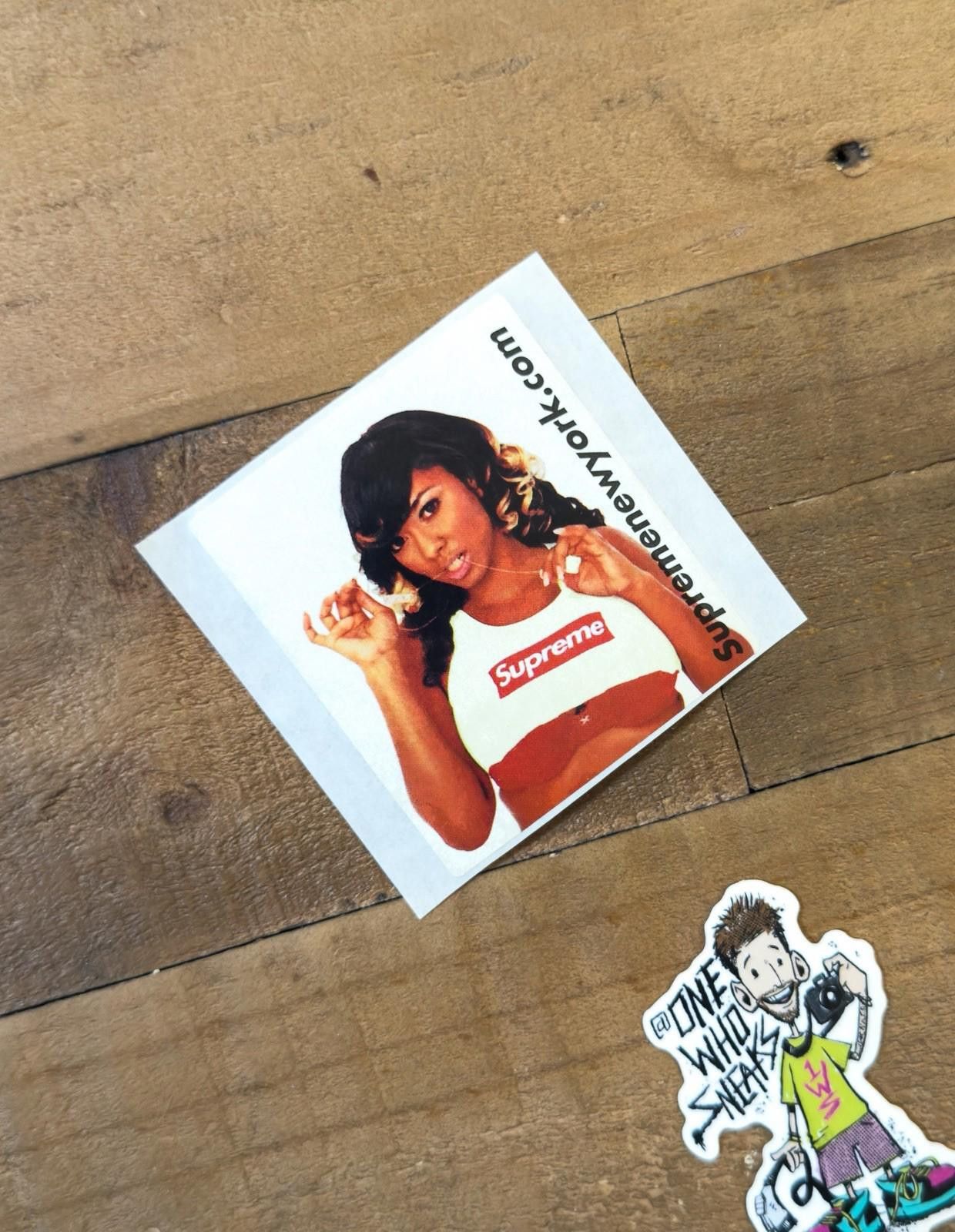 Supreme Supreme Esther Baxter Photo Sticker (2006) | Grailed